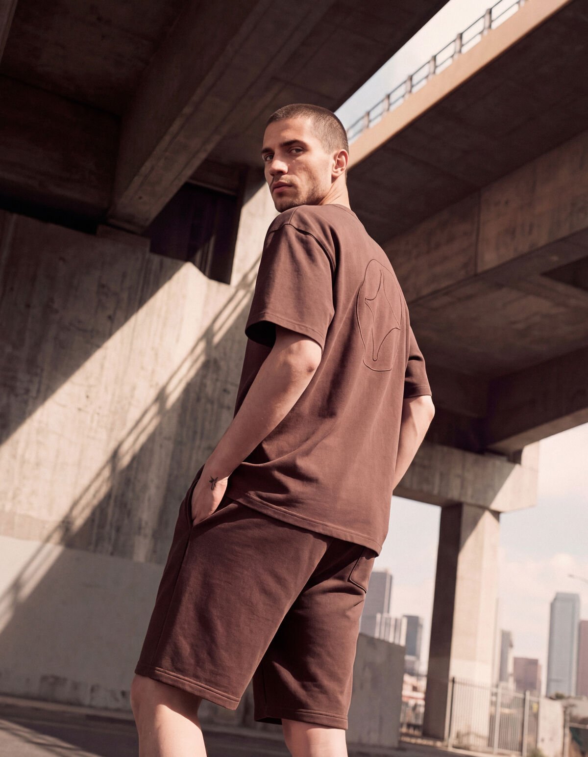 Cord Short Donkerbruin SHOEBY MEN