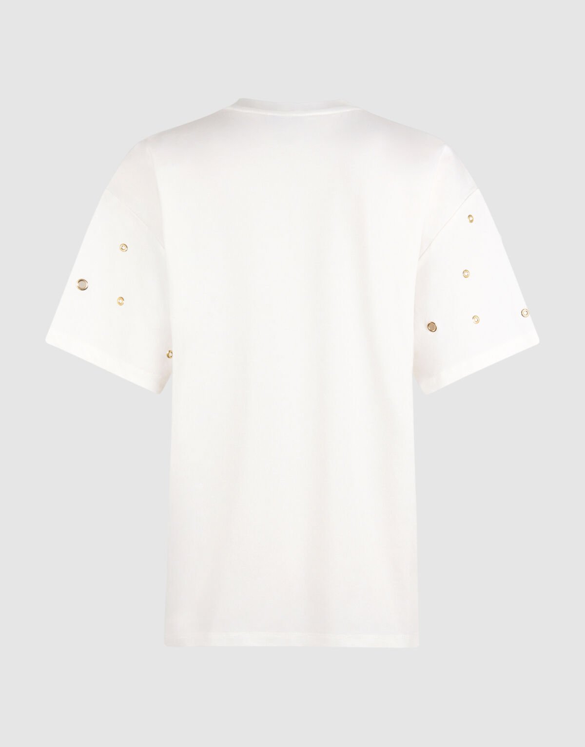 Oversized Eyelet T-shirt Wit SHOEBY WOMEN