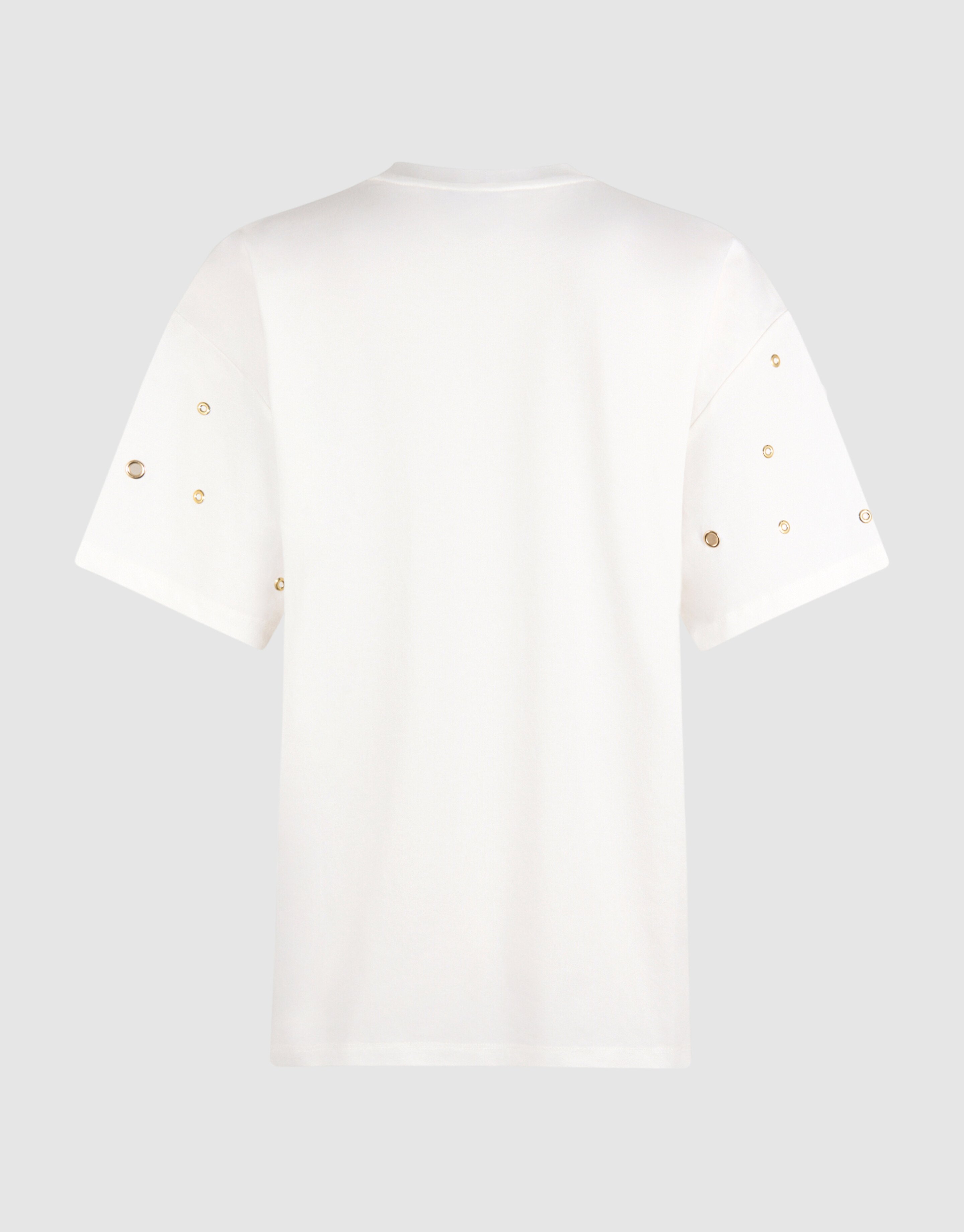 Oversized Eyelet T-shirt Wit SHOEBY WOMEN