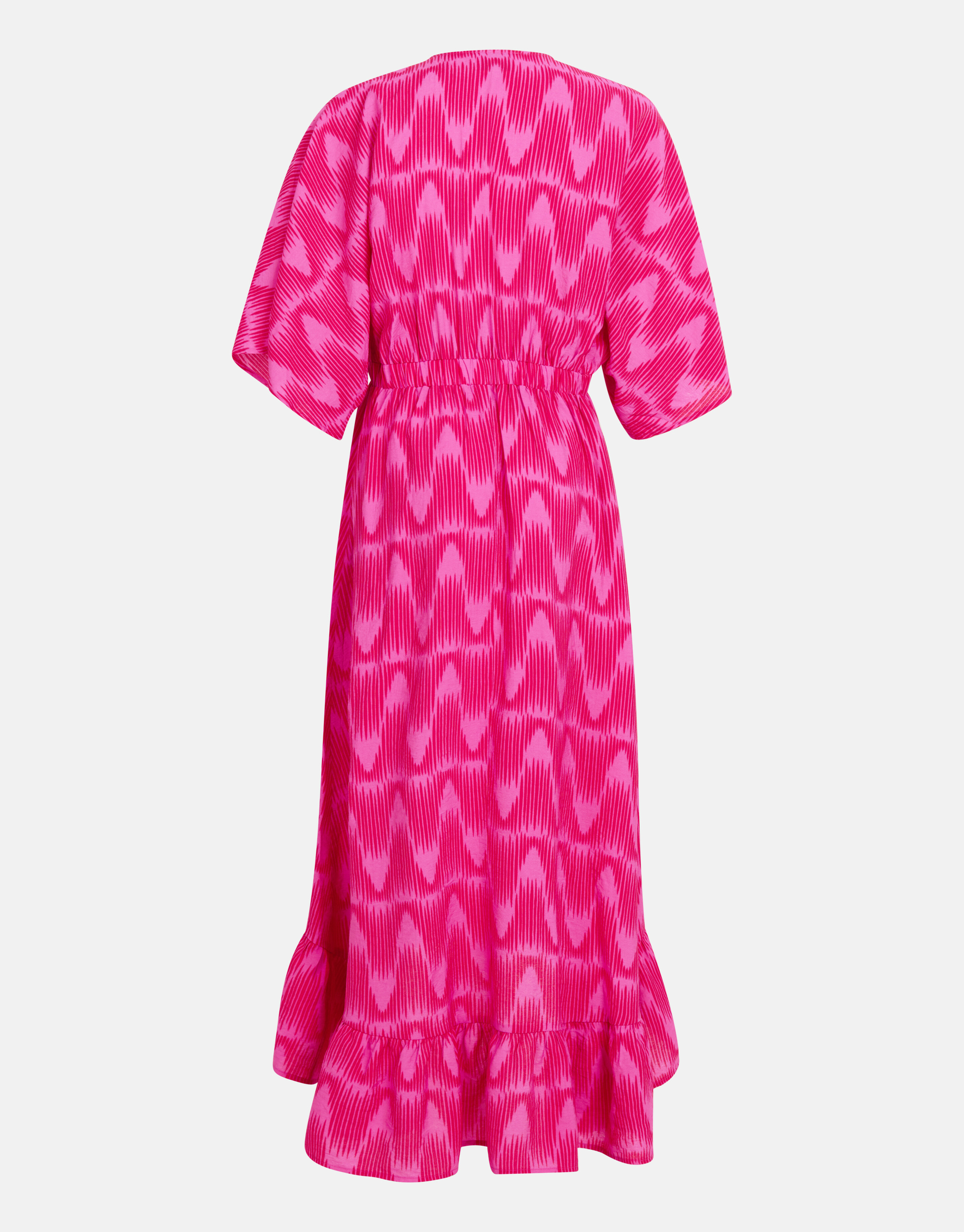 Grafische Print Jurk Roze SHOEBY WOMEN