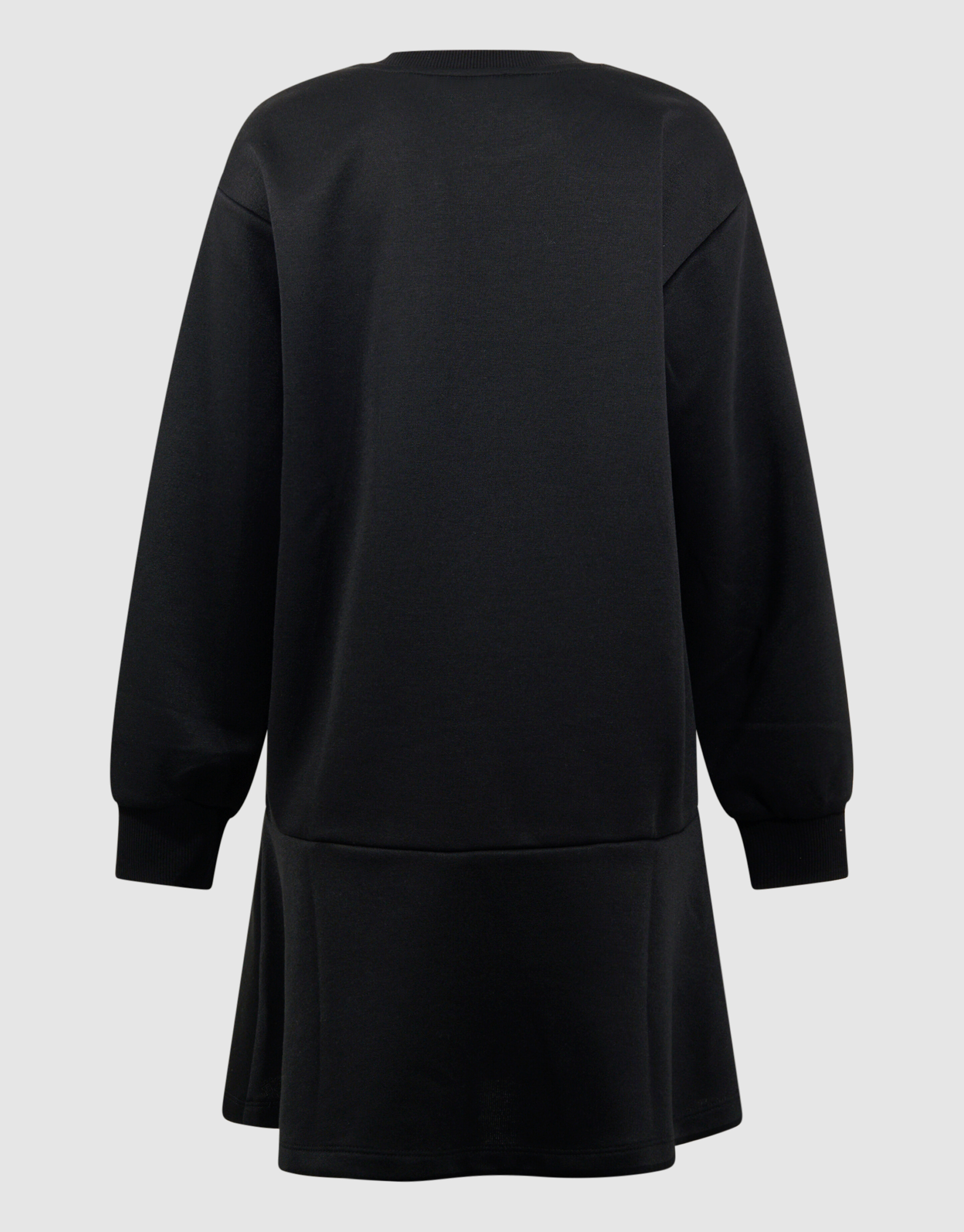 Heart Sweat Jurk Zwart SHOEBY GIRLS