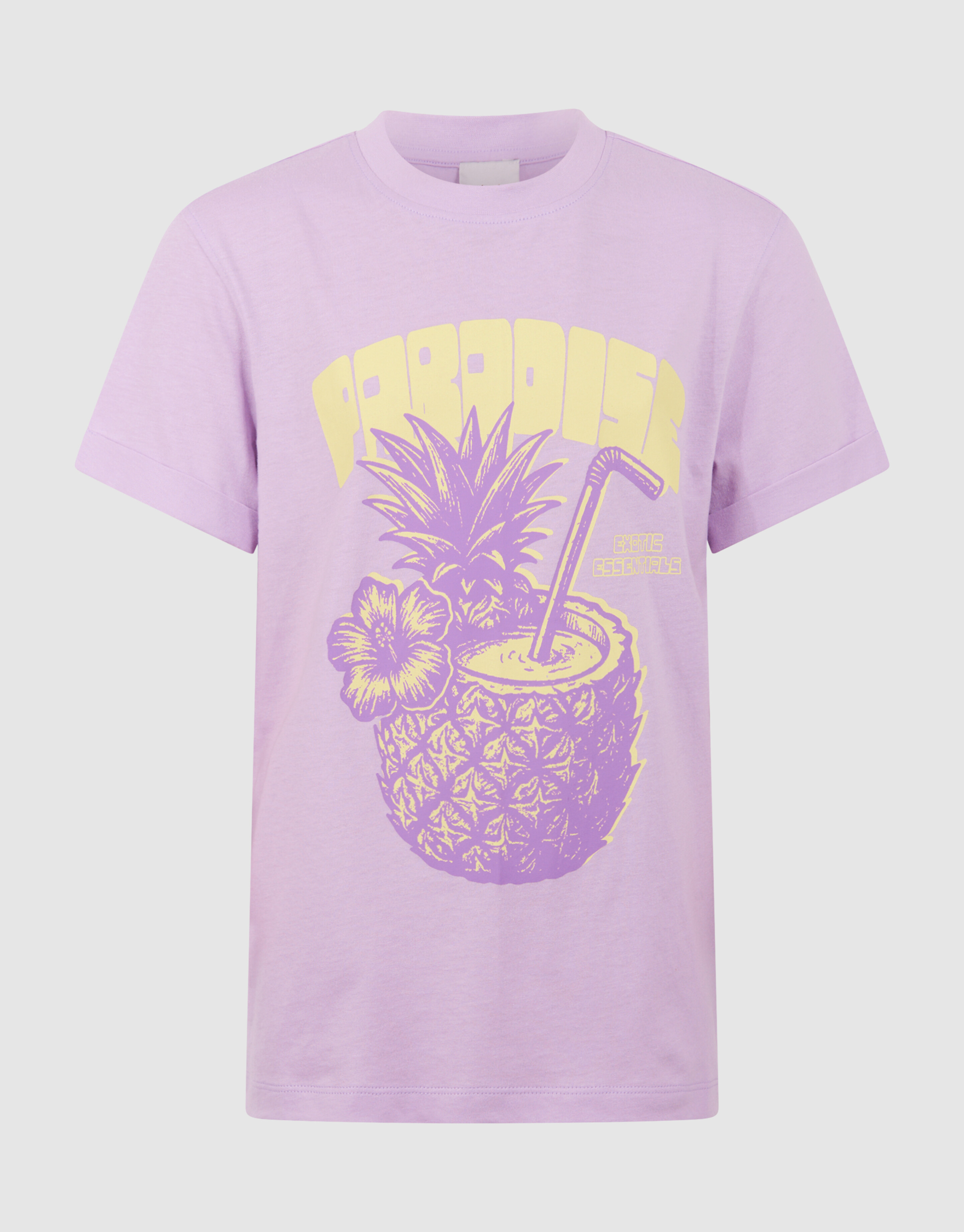 Paradise Artwork T-shirt Lichtpaars SHOEBY GIRLS