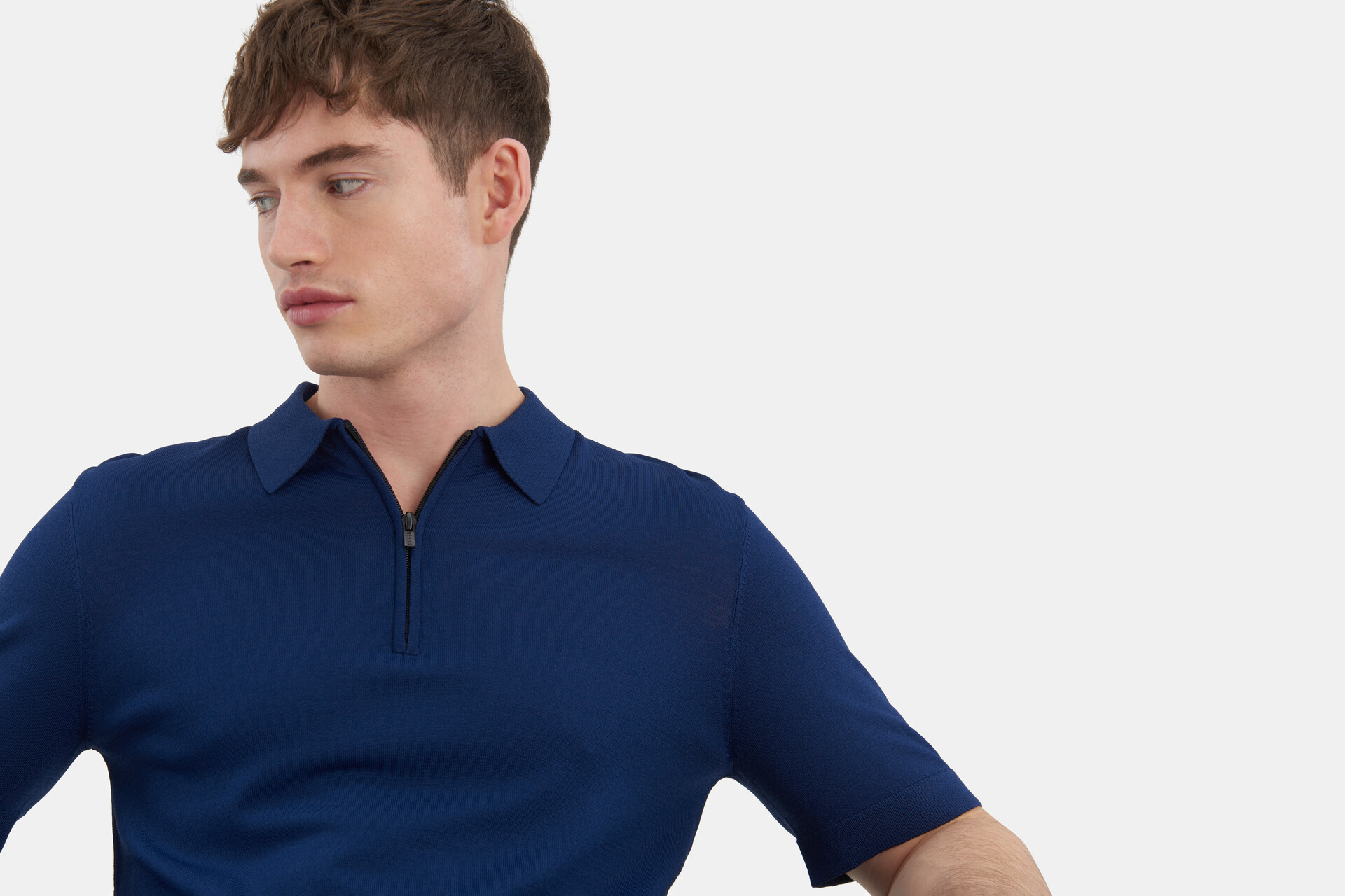 Zipper Knit Shirt REFILL