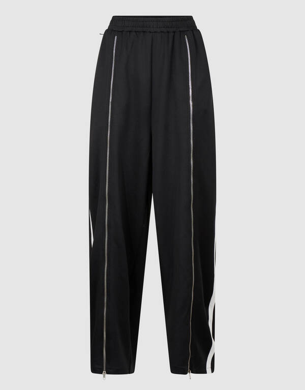 Front Zipper Barrel Fit Broek Zwart SHOEBY WOMEN