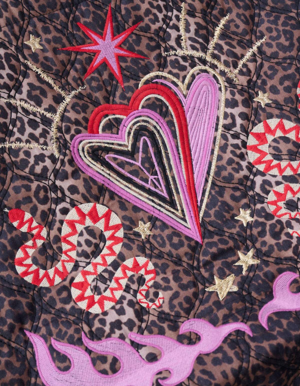 Leopard Tas Bruin SHOEBY ACCESSOIRES