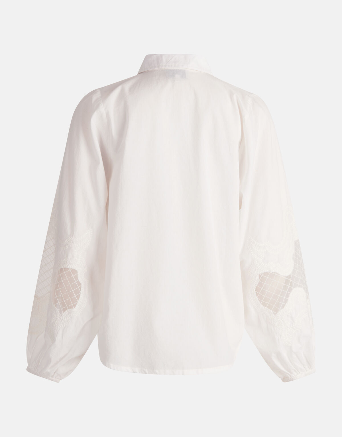 Kanten Blouse Wit By Mieke SHOEBY WOMEN