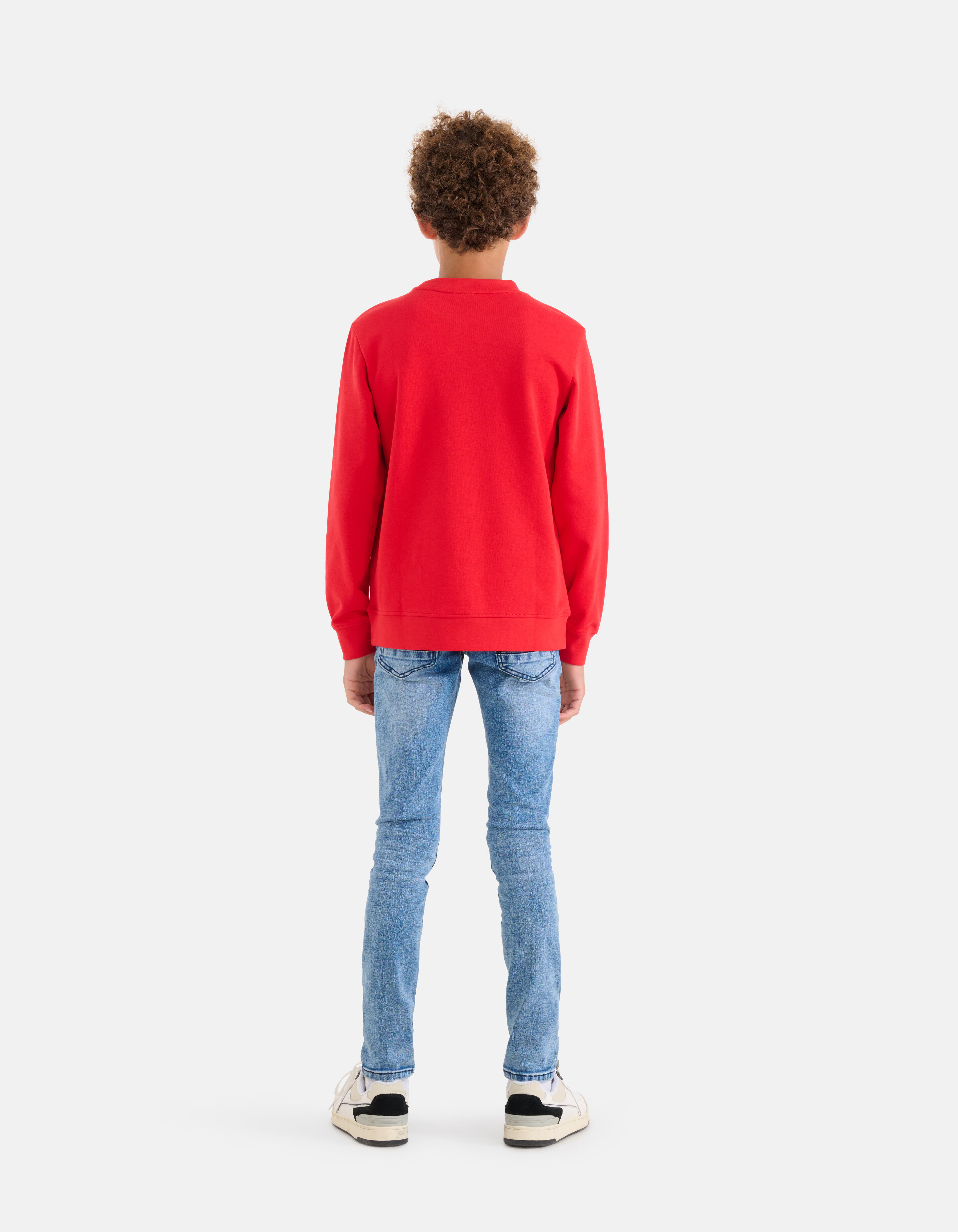 Printed Sweater Rood SHOEBY BOYS