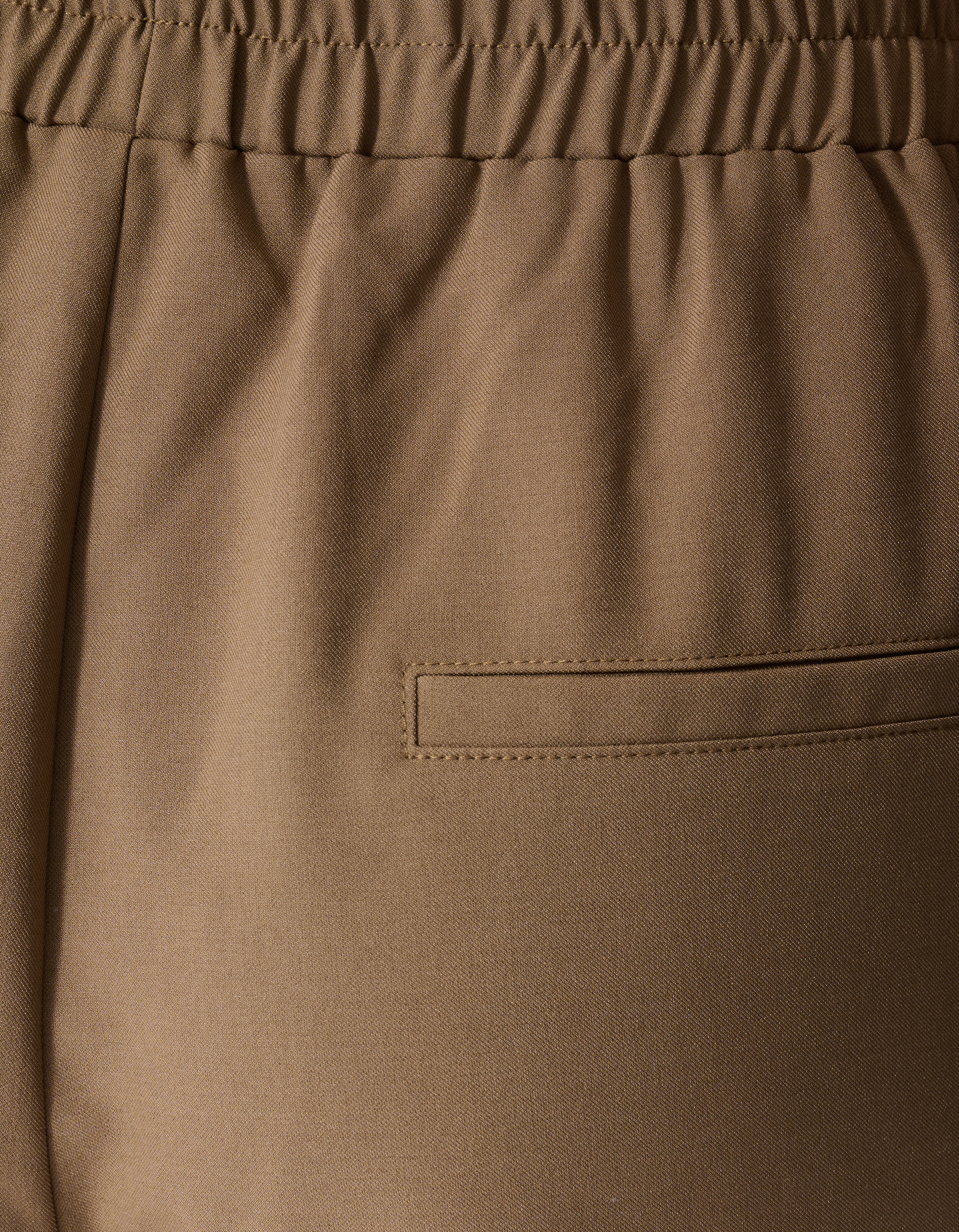 Pleat Balloon Fit Broek Bruin SHOEBY WOMEN