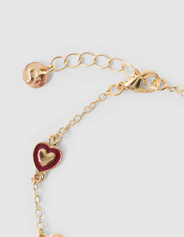Heart Armband Goud SHOEBY ACCESSOIRES