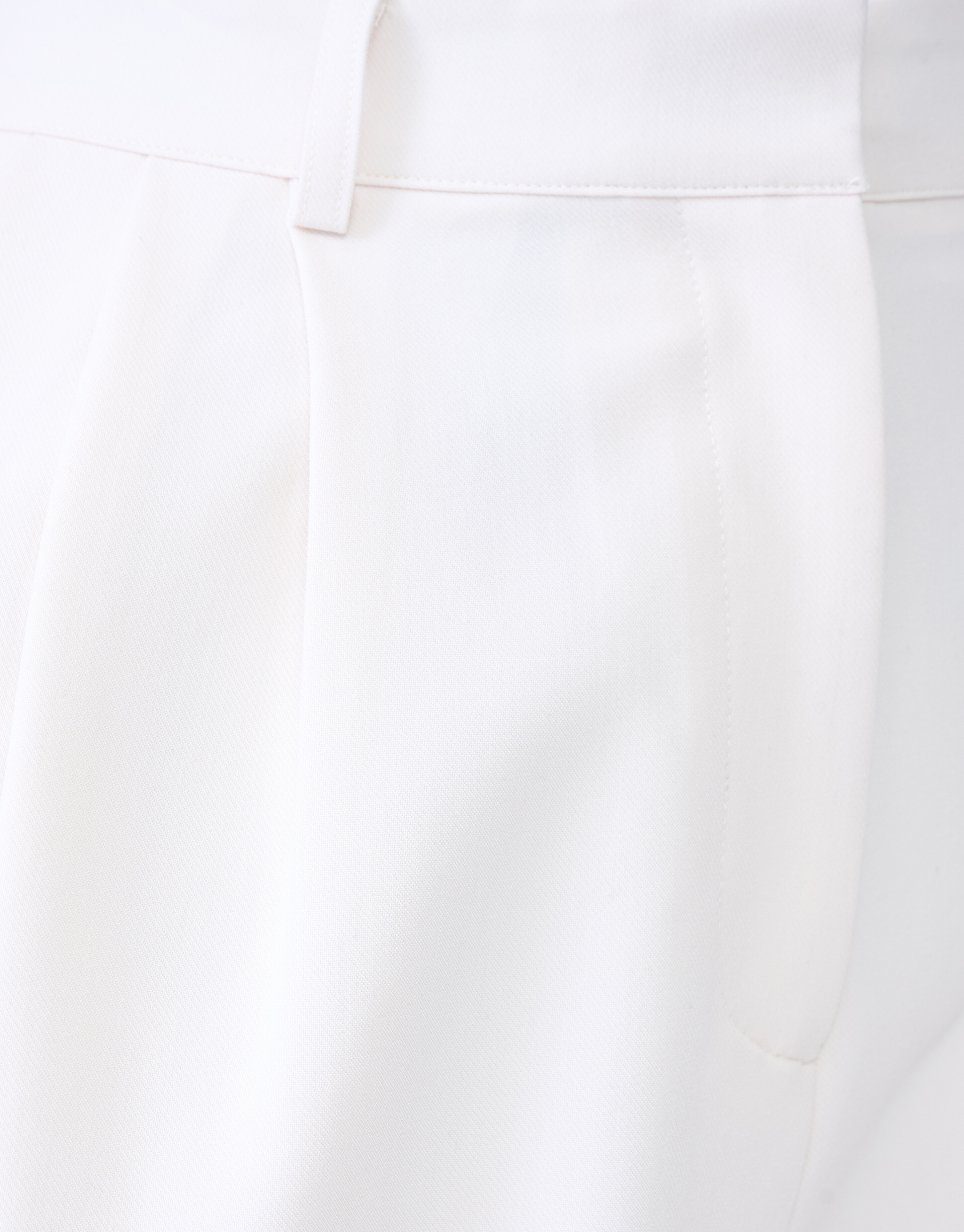 Wide Leg Broek Wit SHOEBY WOMEN