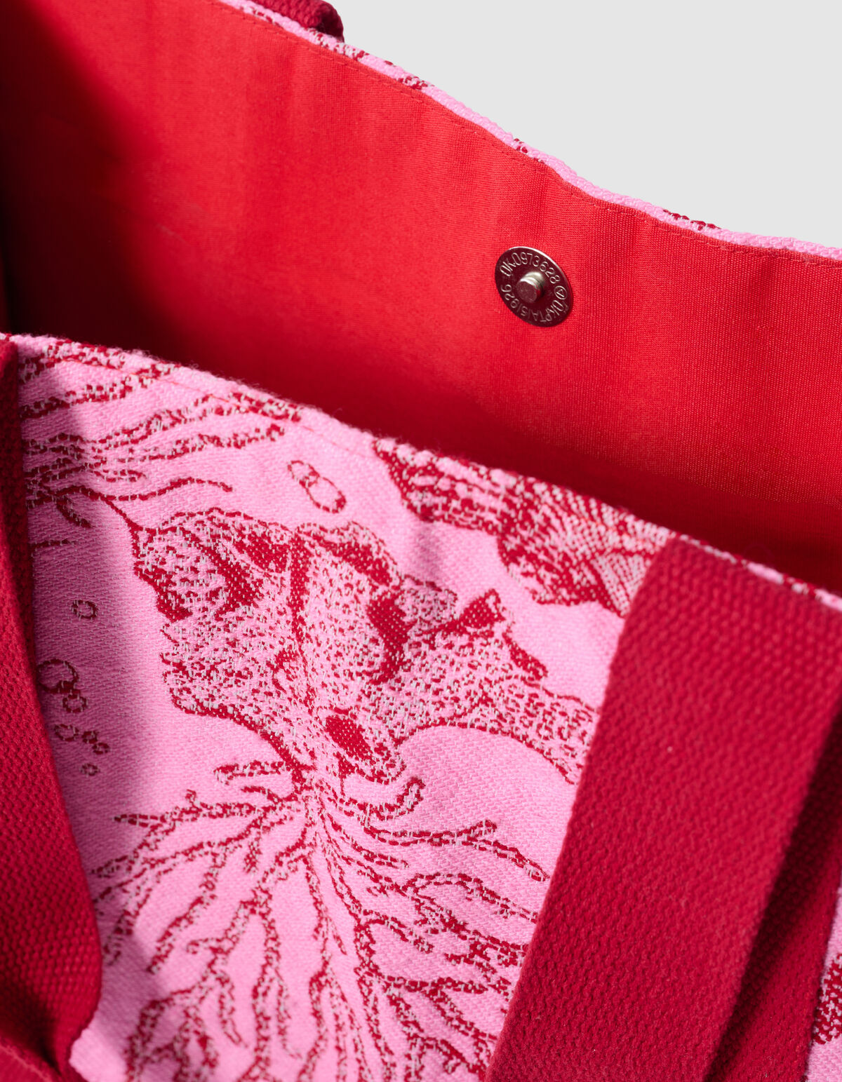 Jacquard Shopper Roze SHOEBY ACCESSOIRES