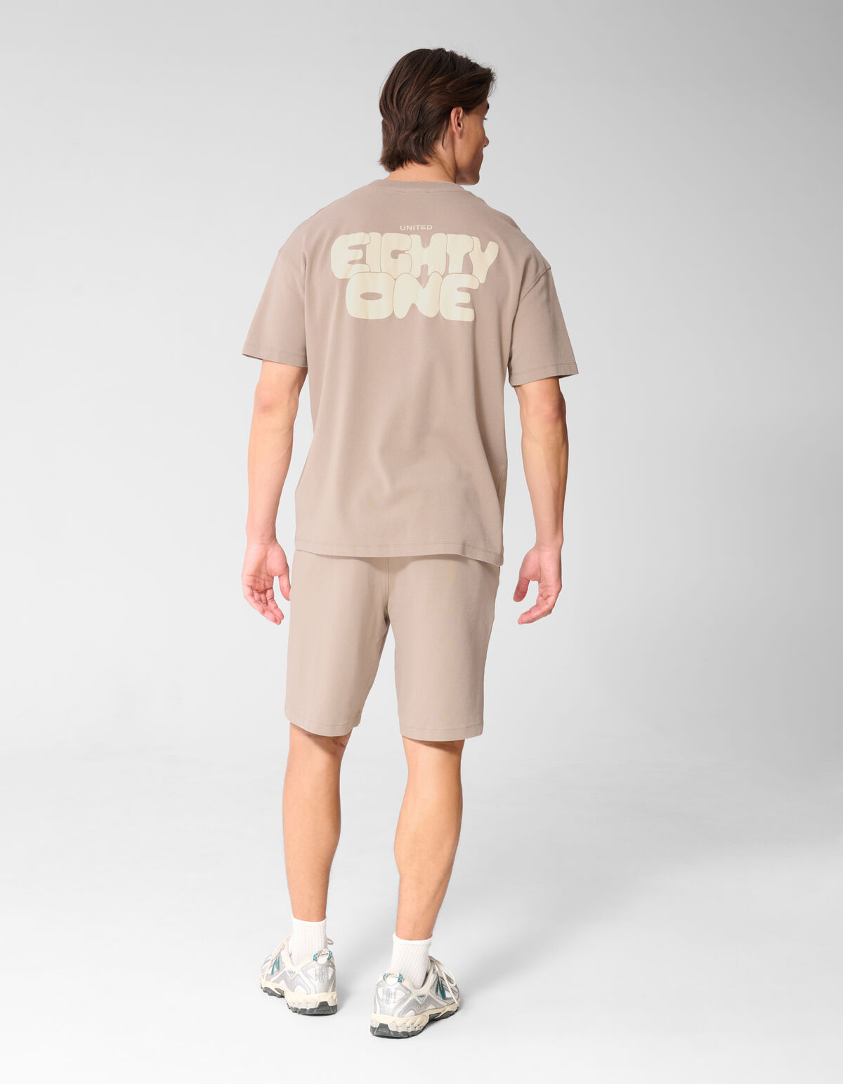 Washed Spark Short Taupe SHOEBY MEN