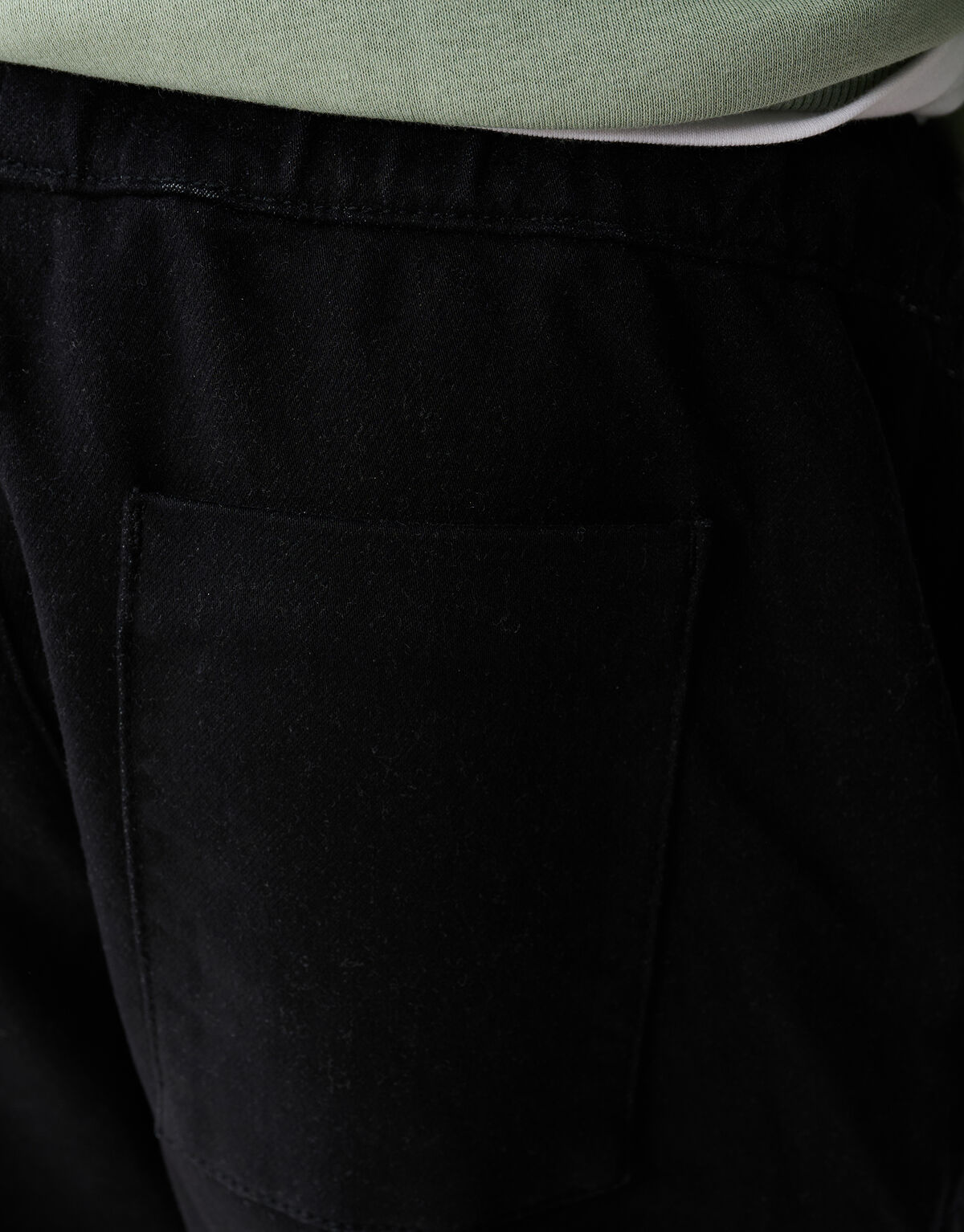 Loose Fit Cargo Broek Donkergrijs SHOEBY BOYS