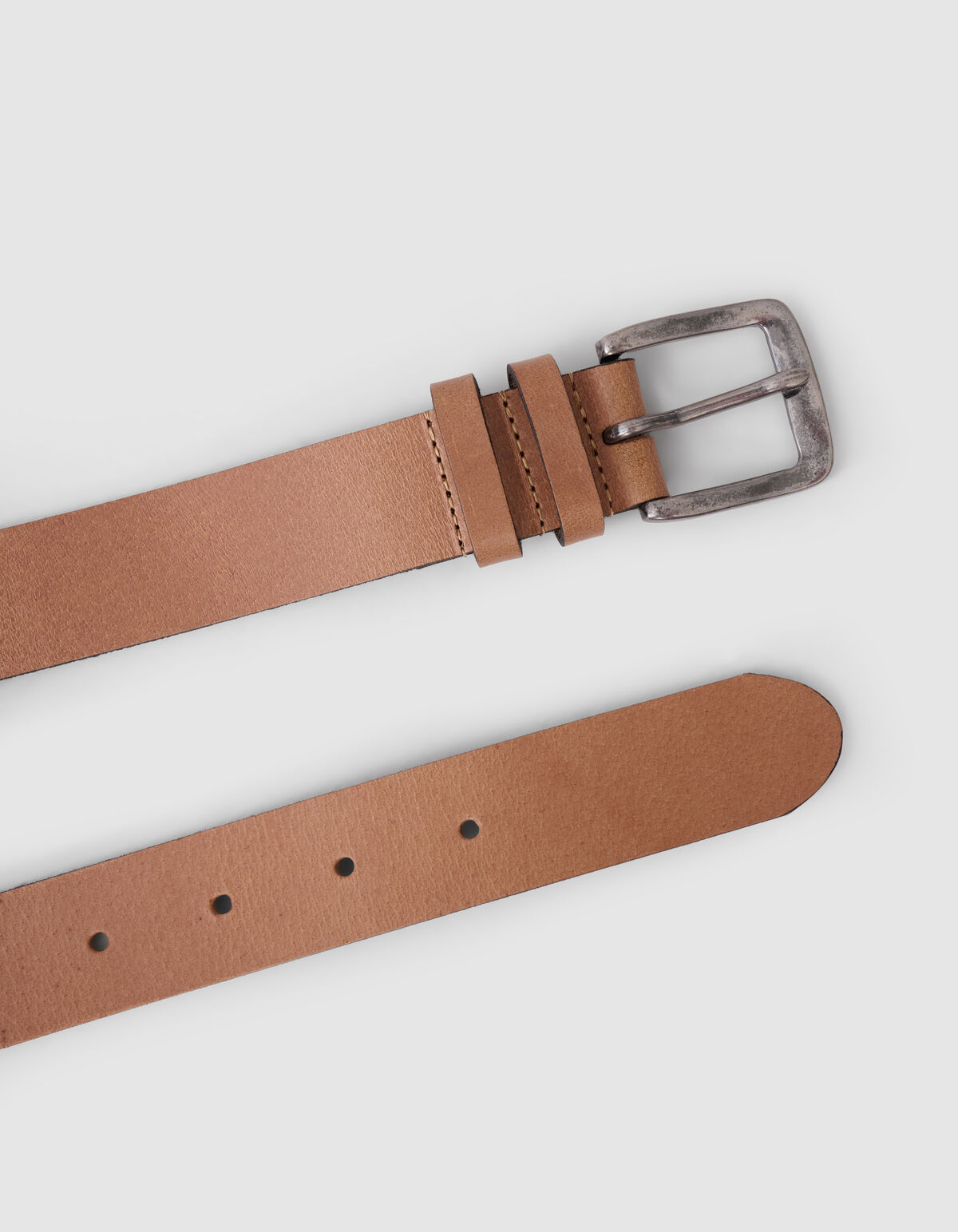 Leren Riem Bruin SHOEBY MEN