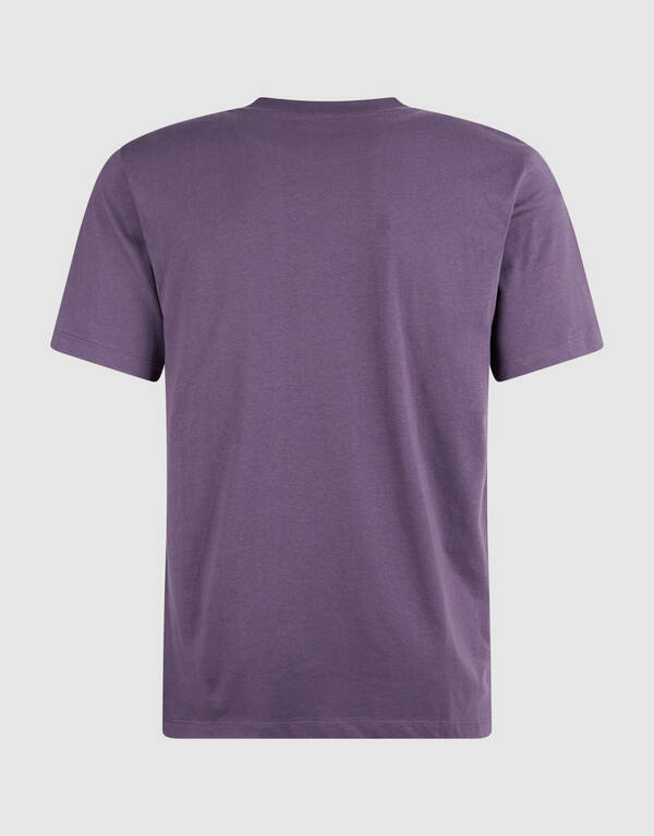 Minimal Artwork T-shirt Paars SHOEBY MEN