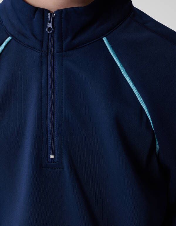 Cargo Zip Top Donkerblauw SHOEBY GIRLS