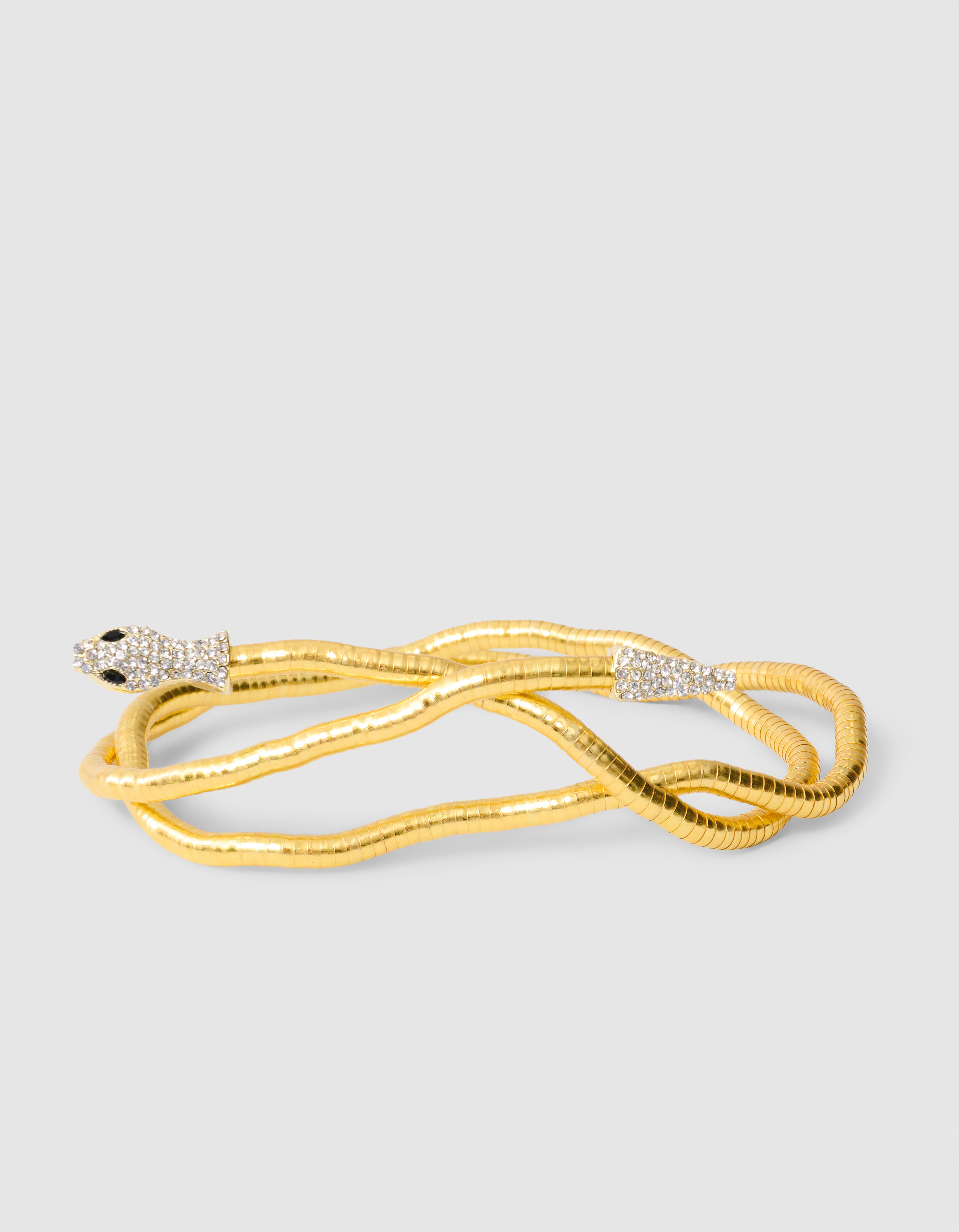 Strass Slang Ketting Goud SHOEBY ACCESSOIRES