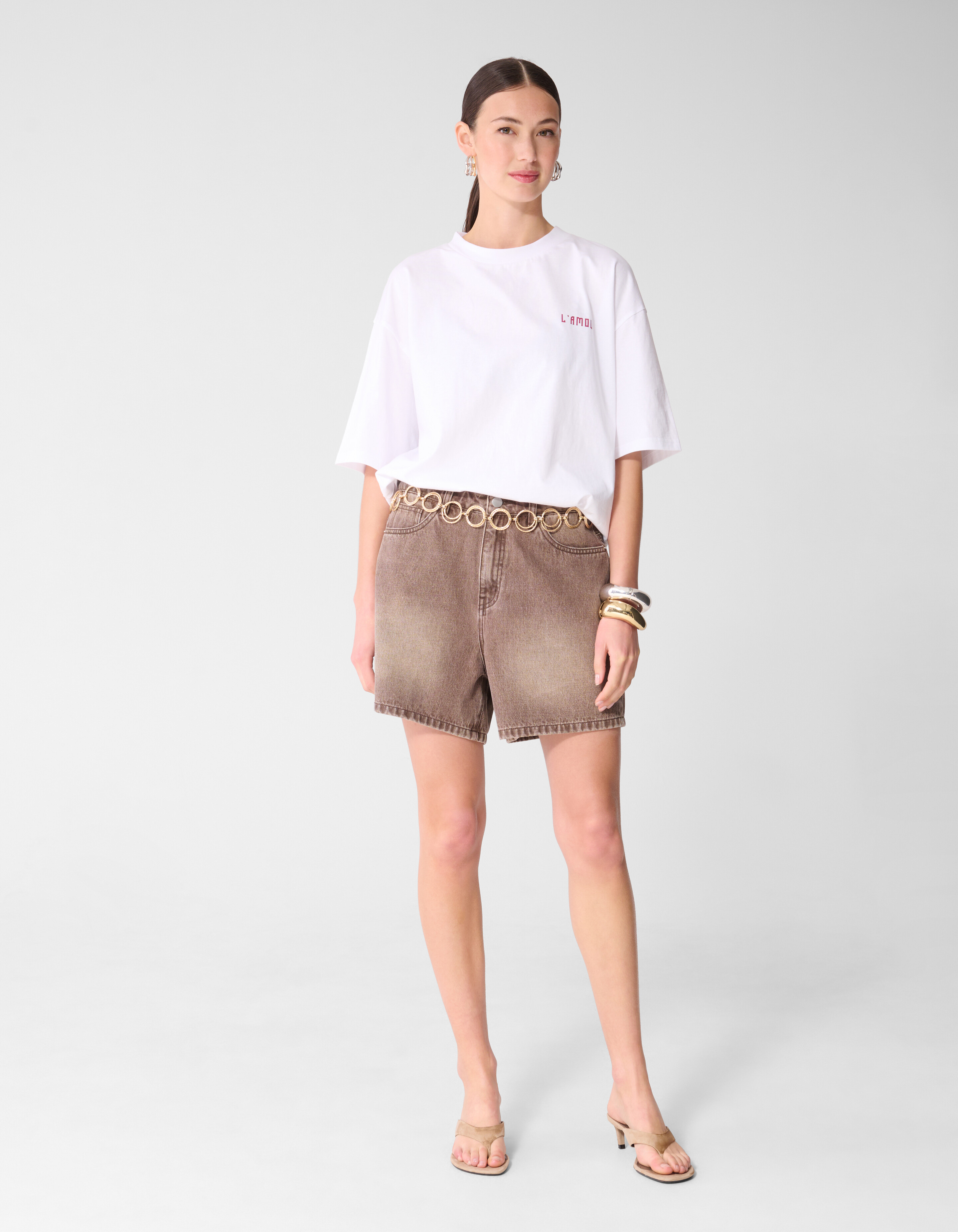 L'amour Artwork T-shirt Wit SHOEBY WOMEN
