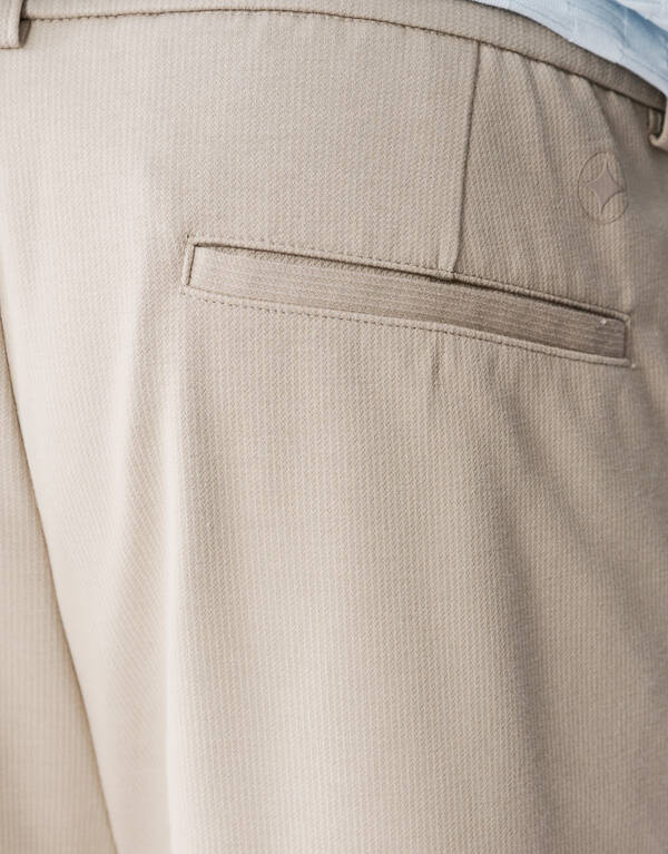 Regular Fit Broek Lichtbruin SHOEBY MEN