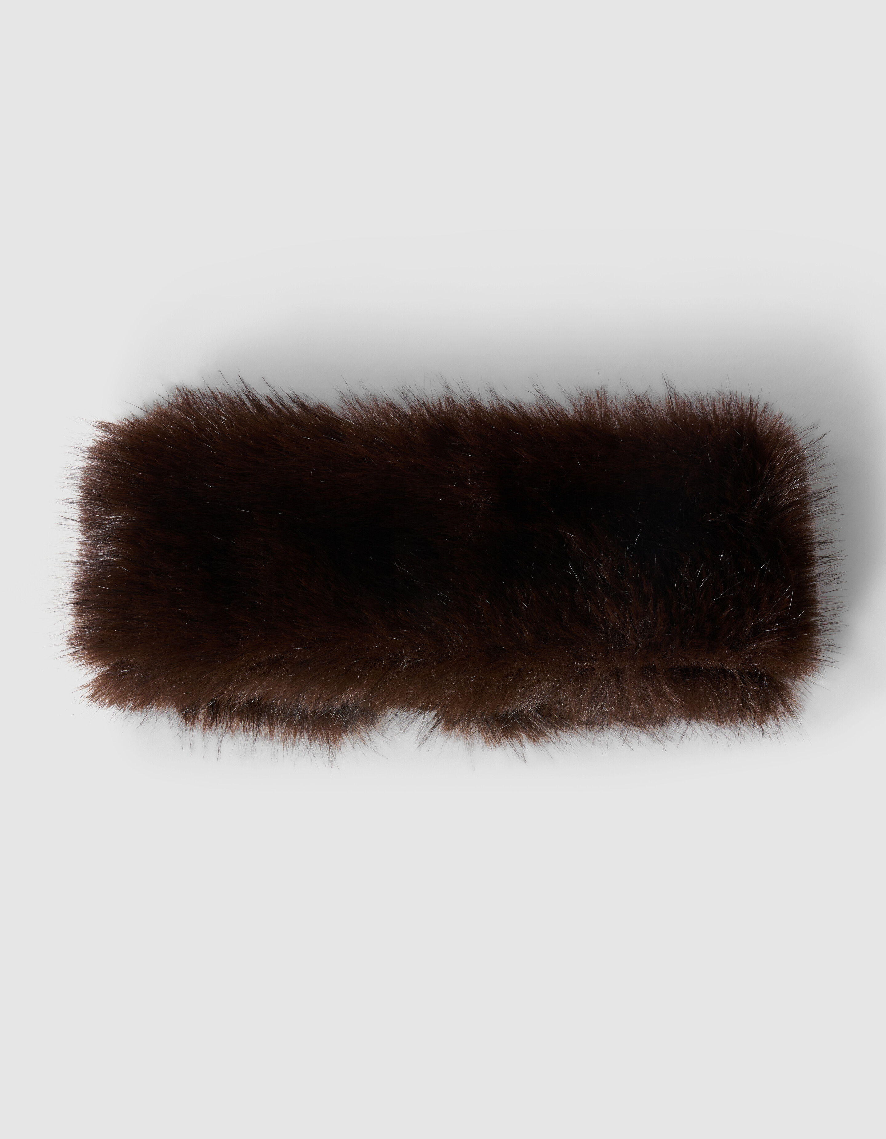 Faux Fur Haarband Donkerbruin By Lonneke SHOEBY ACCESSOIRES