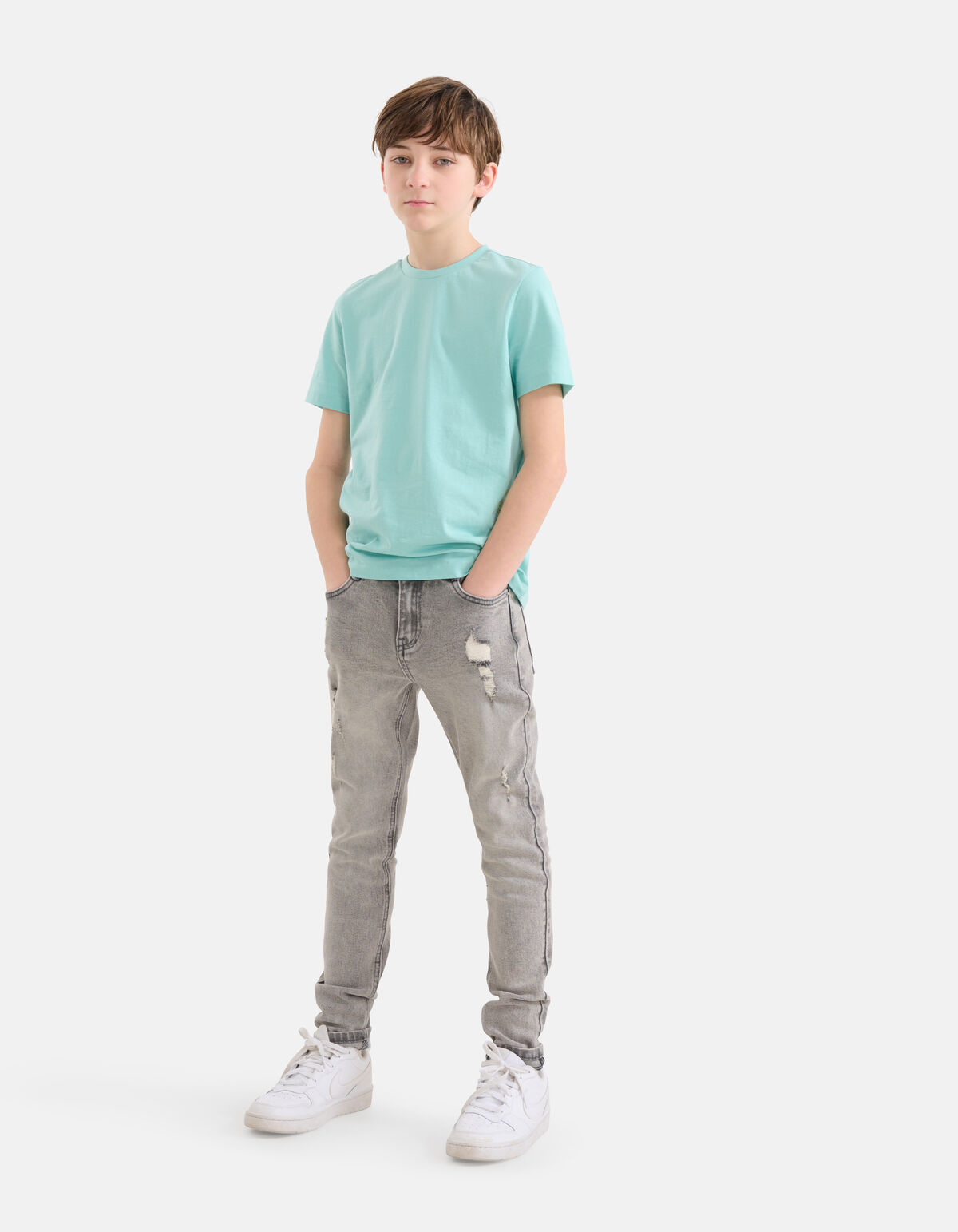 Artwork T-Shirt Lichtblauw SHOEBY BOYS