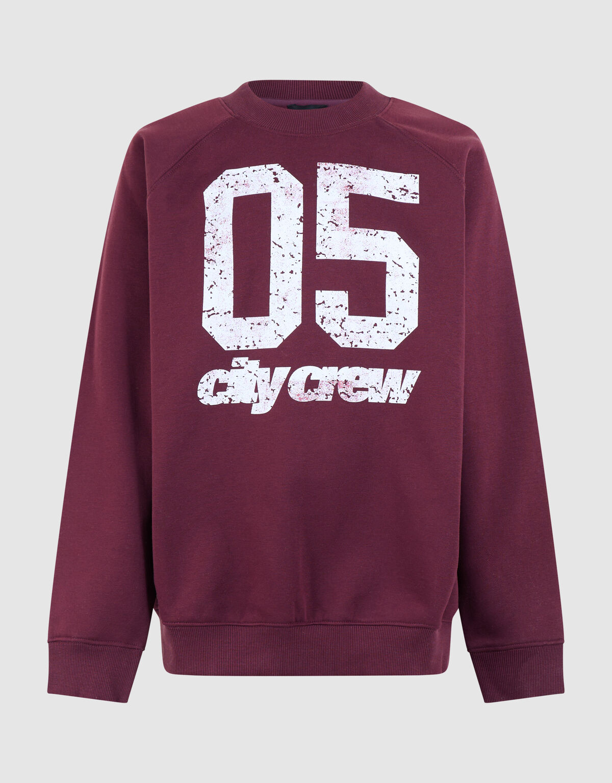 City Crew Sweater Donkerrood SHOEBY BOYS