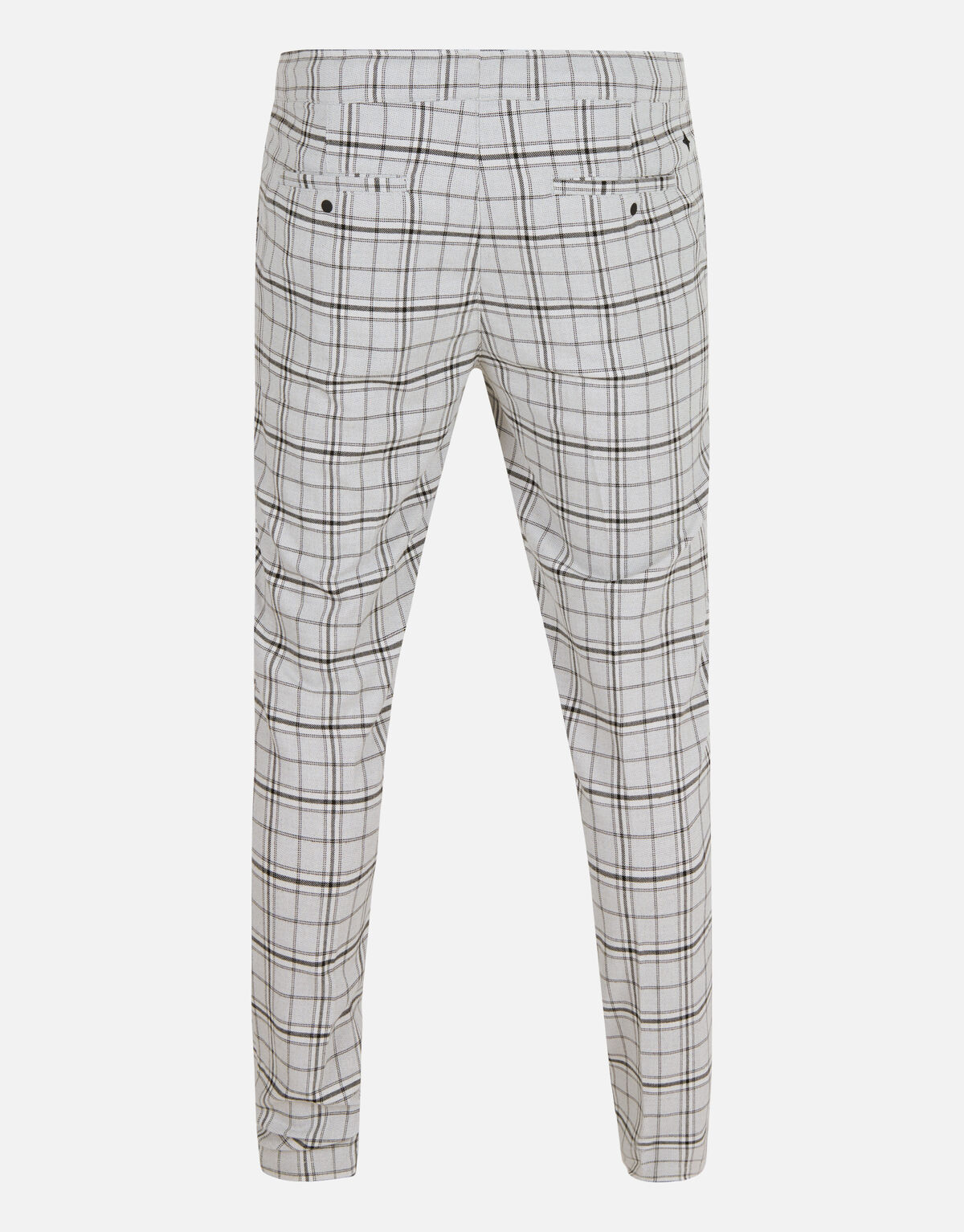 Geruiten Broek Lichtgrijs SHOEBY MEN