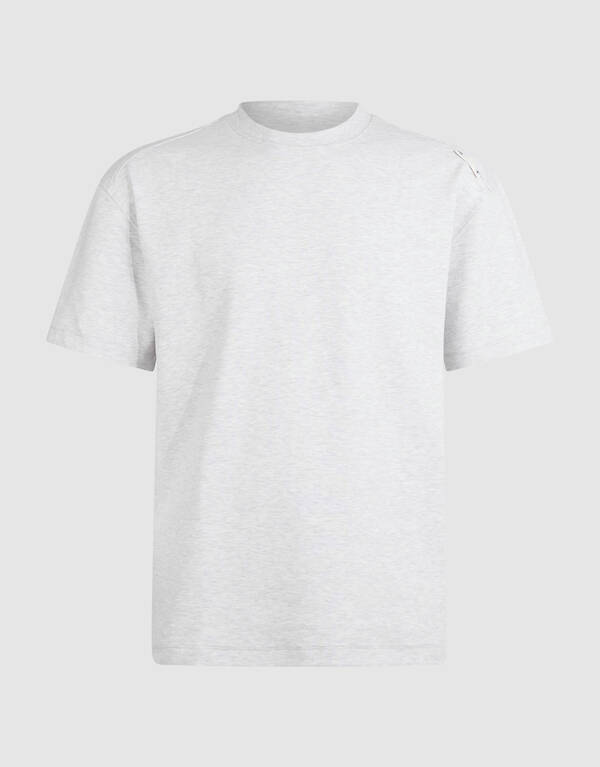 Label T-shirt Lichtgrijs SHOEBY MEN