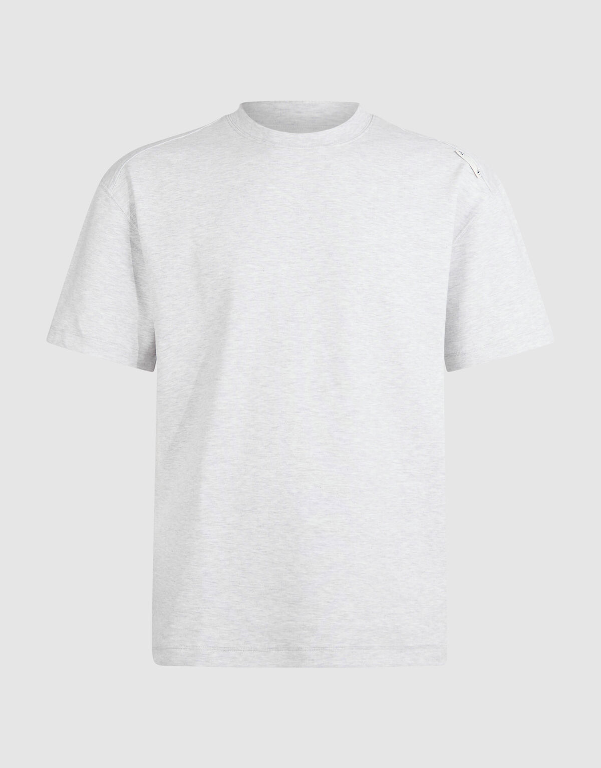 Label T-shirt Lichtgrijs SHOEBY MEN
