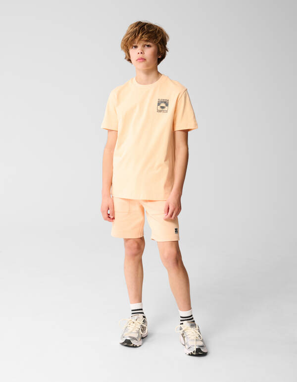 Pique Short Lichtoranje SHOEBY BOYS