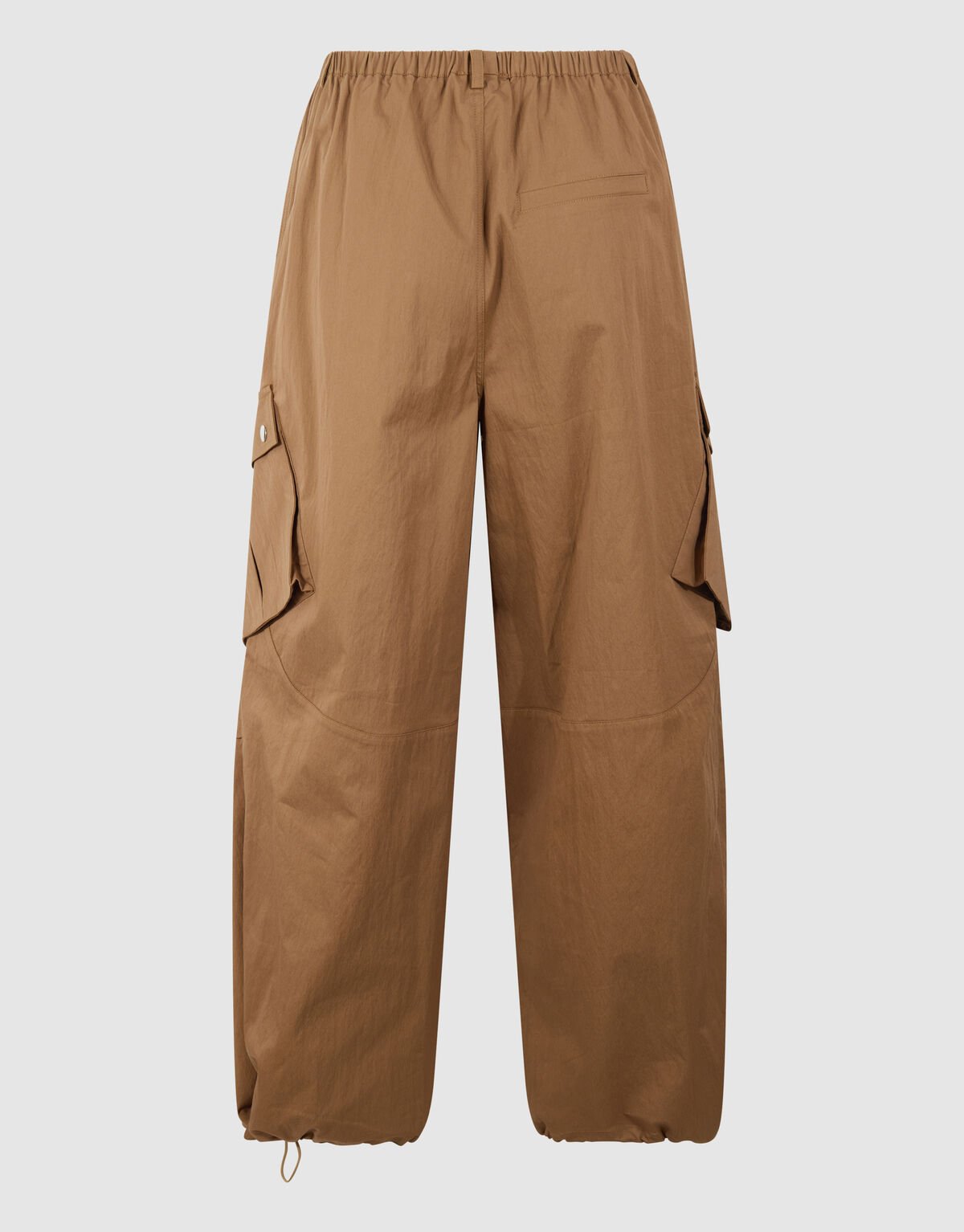 Cargo Balloon Fit Broek Bruin SHOEBY WOMEN