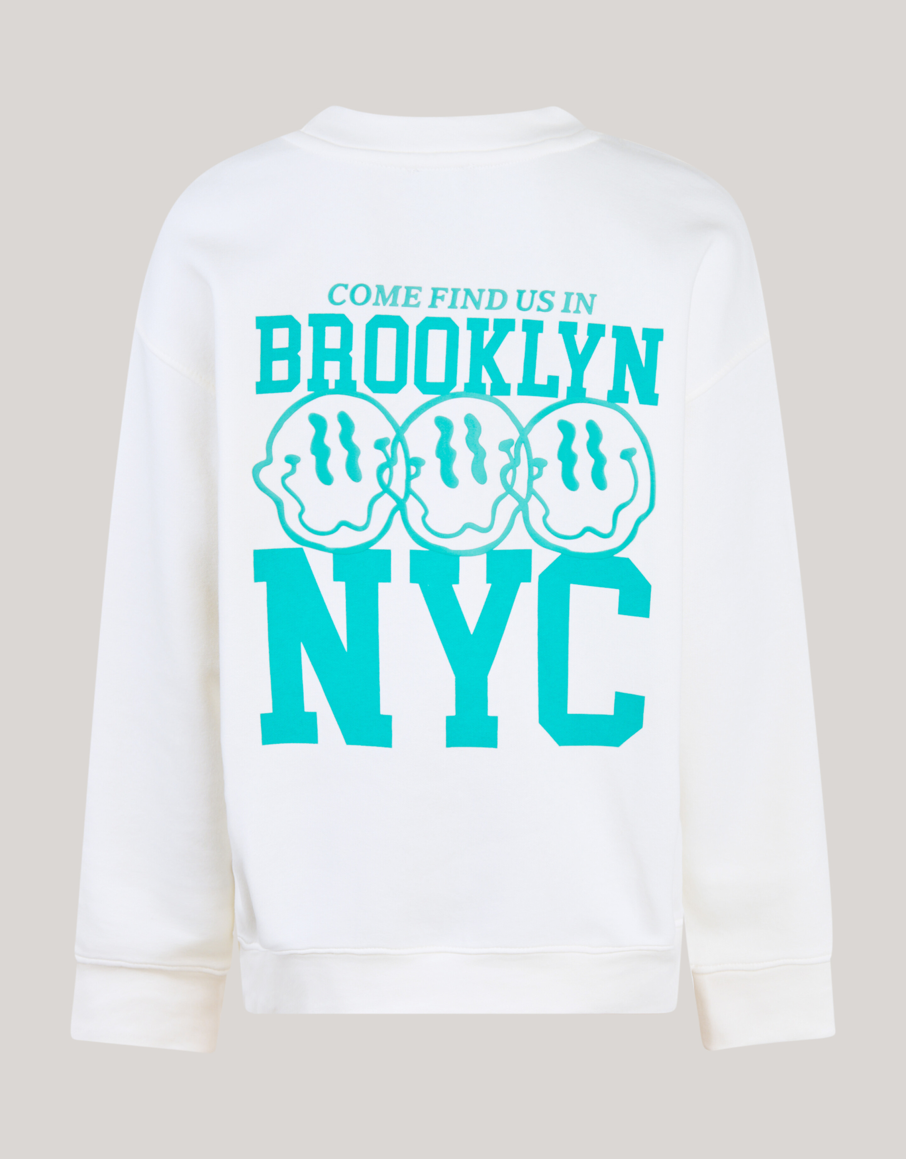 Artwork Sweater Gebroken Wit SHOEBY BOYS