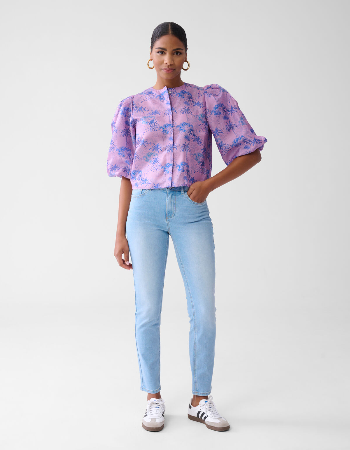 Slim Fit Jeans Bleached SHOEBY WOMEN