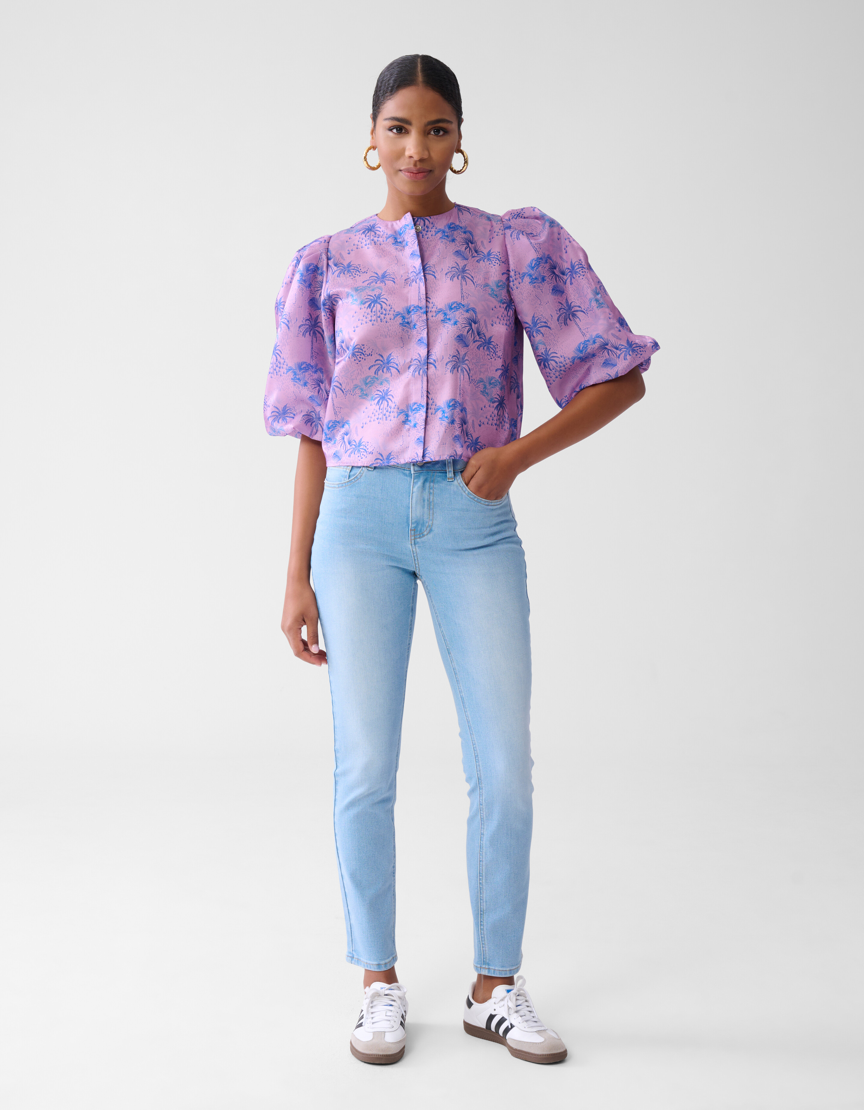 Slim Fit Jeans Bleached SHOEBY WOMEN