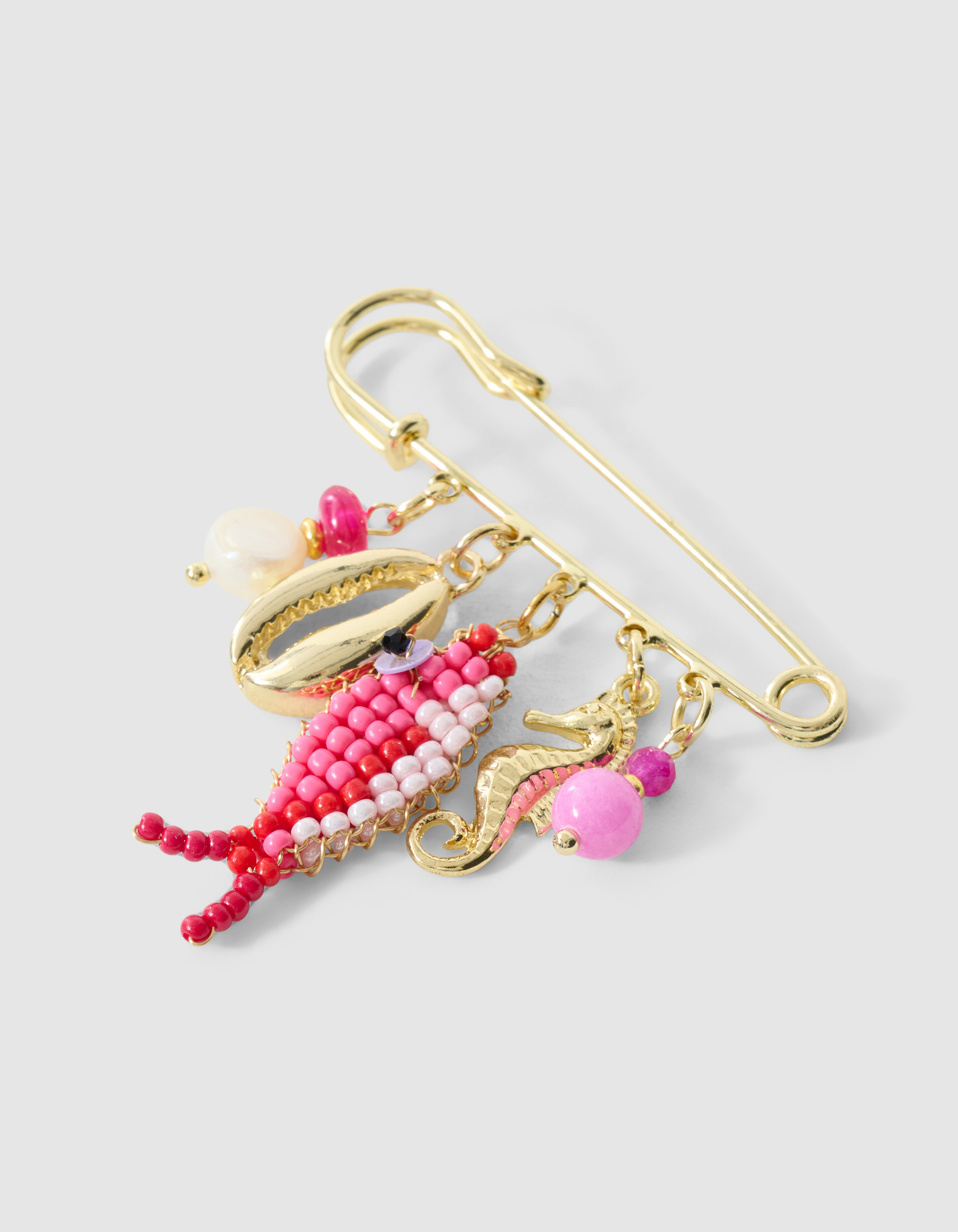 Pin Fish Broche Roze SHOEBY ACCESSOIRES