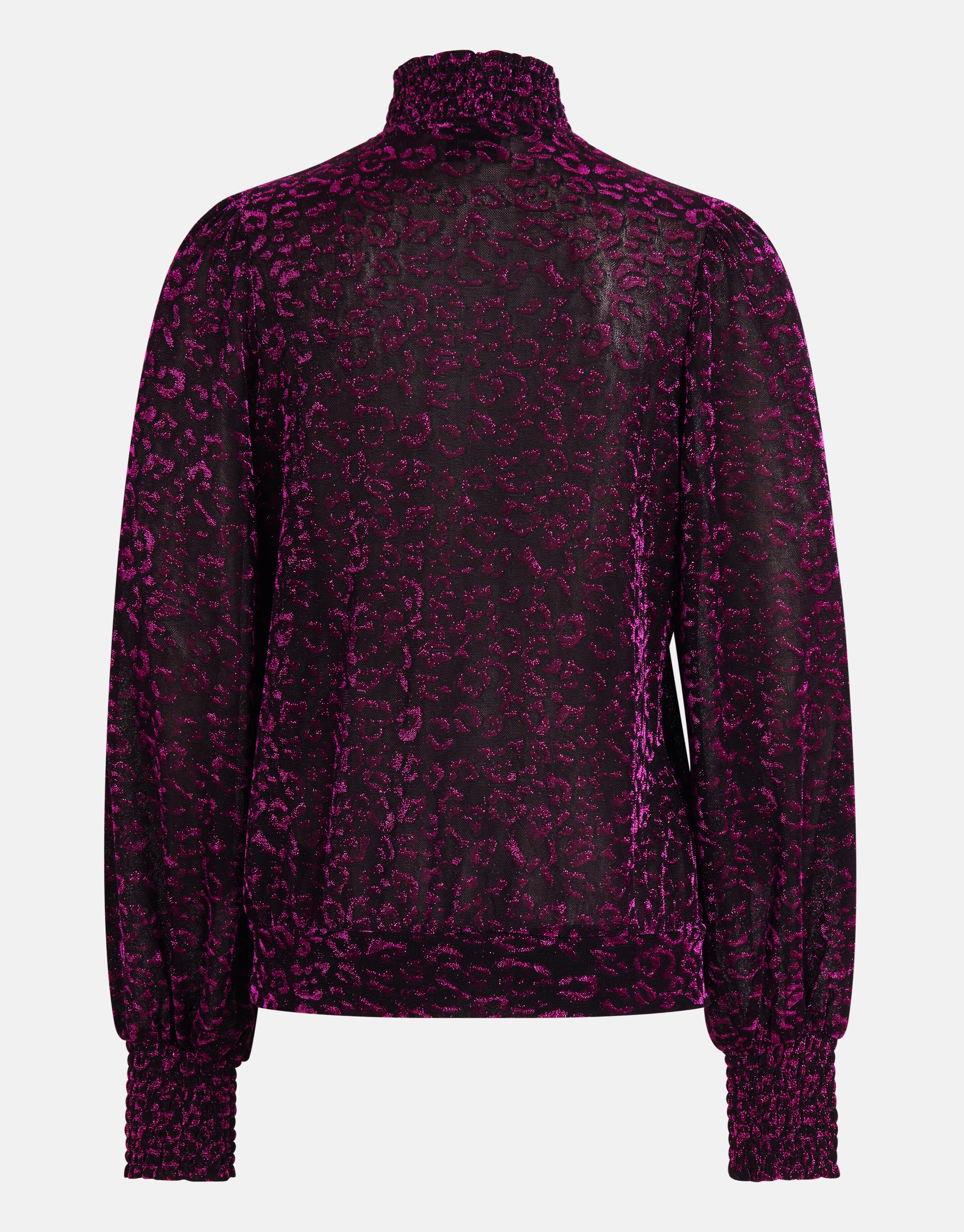 Lurex Longsleeve Top Paars SHOEBY WOMEN