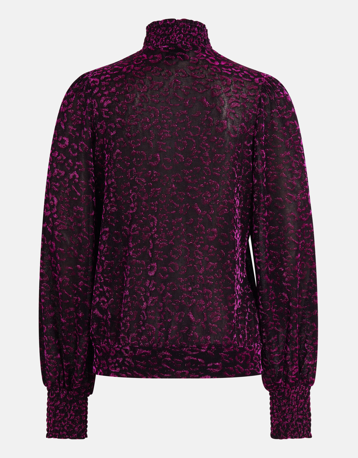 Lurex Longsleeve Top Paars SHOEBY WOMEN