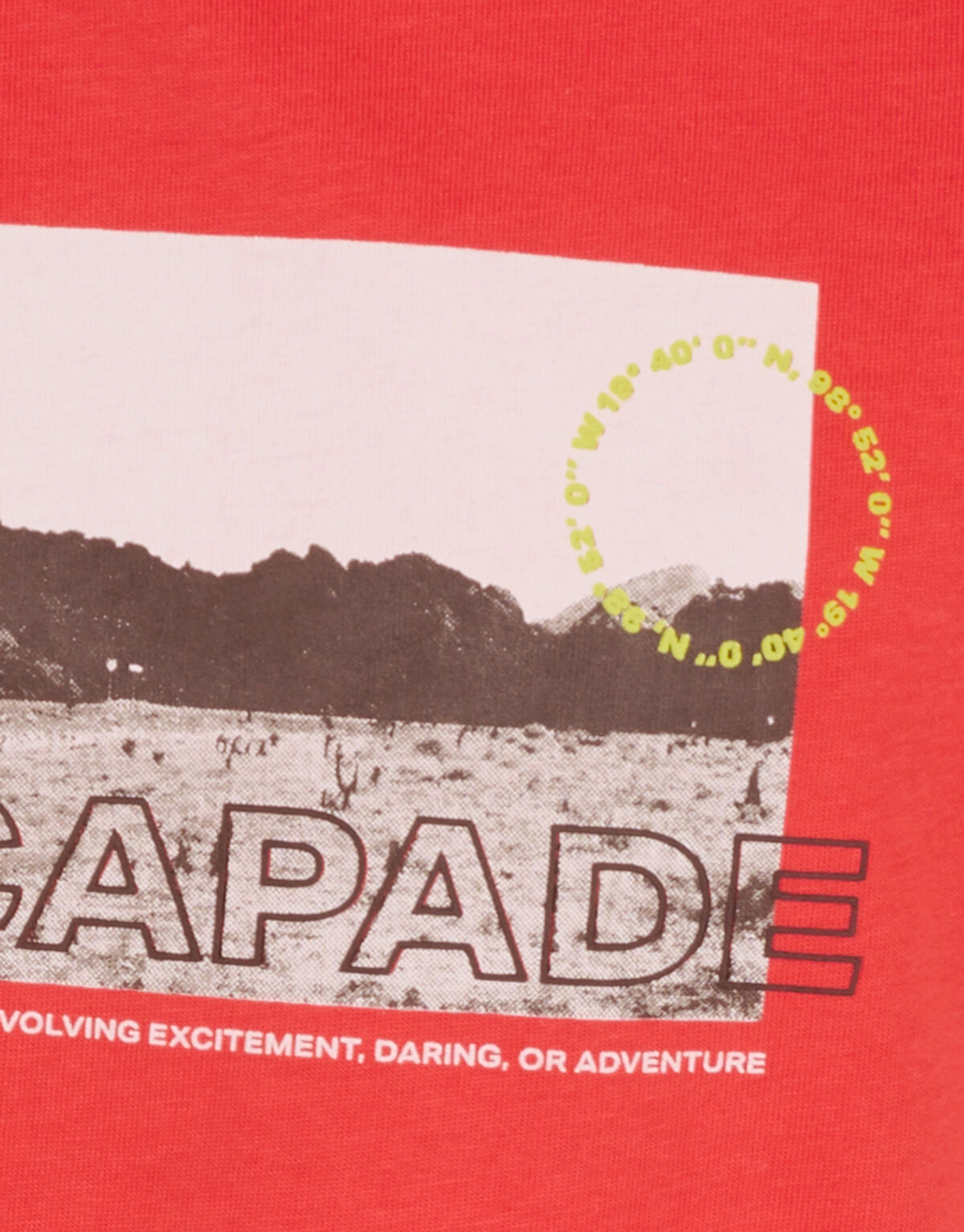 Artwork T-shirt Rood SHOEBY BOYS