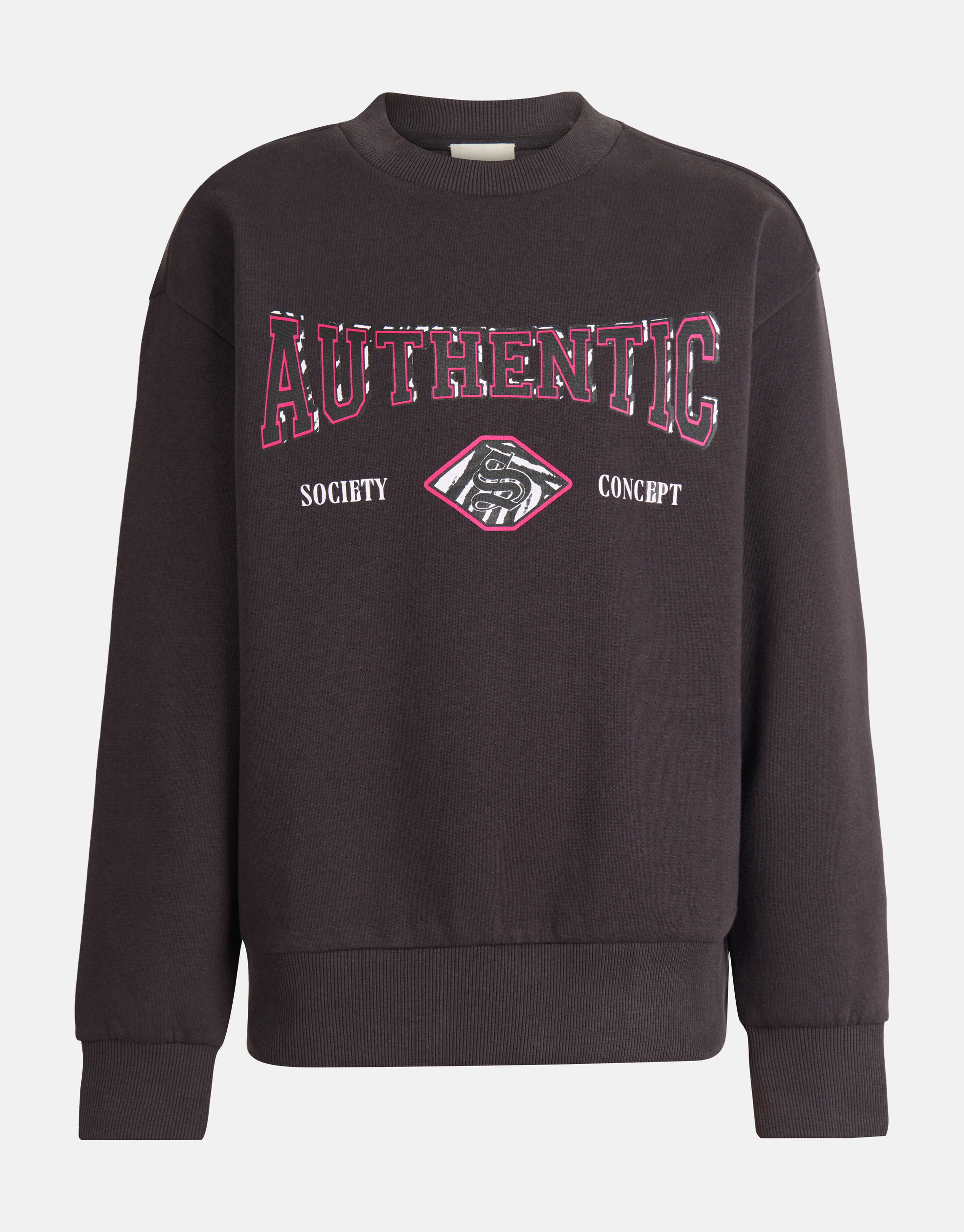 Artwork Sweater Donkergrijs SHOEBY GIRLS