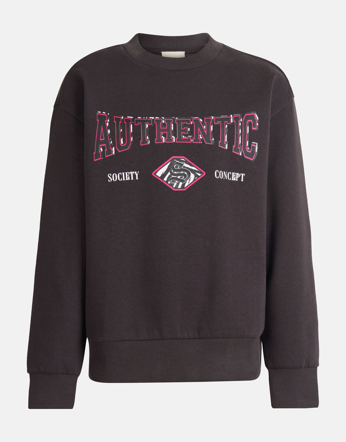 Artwork Sweater Donkergrijs SHOEBY GIRLS