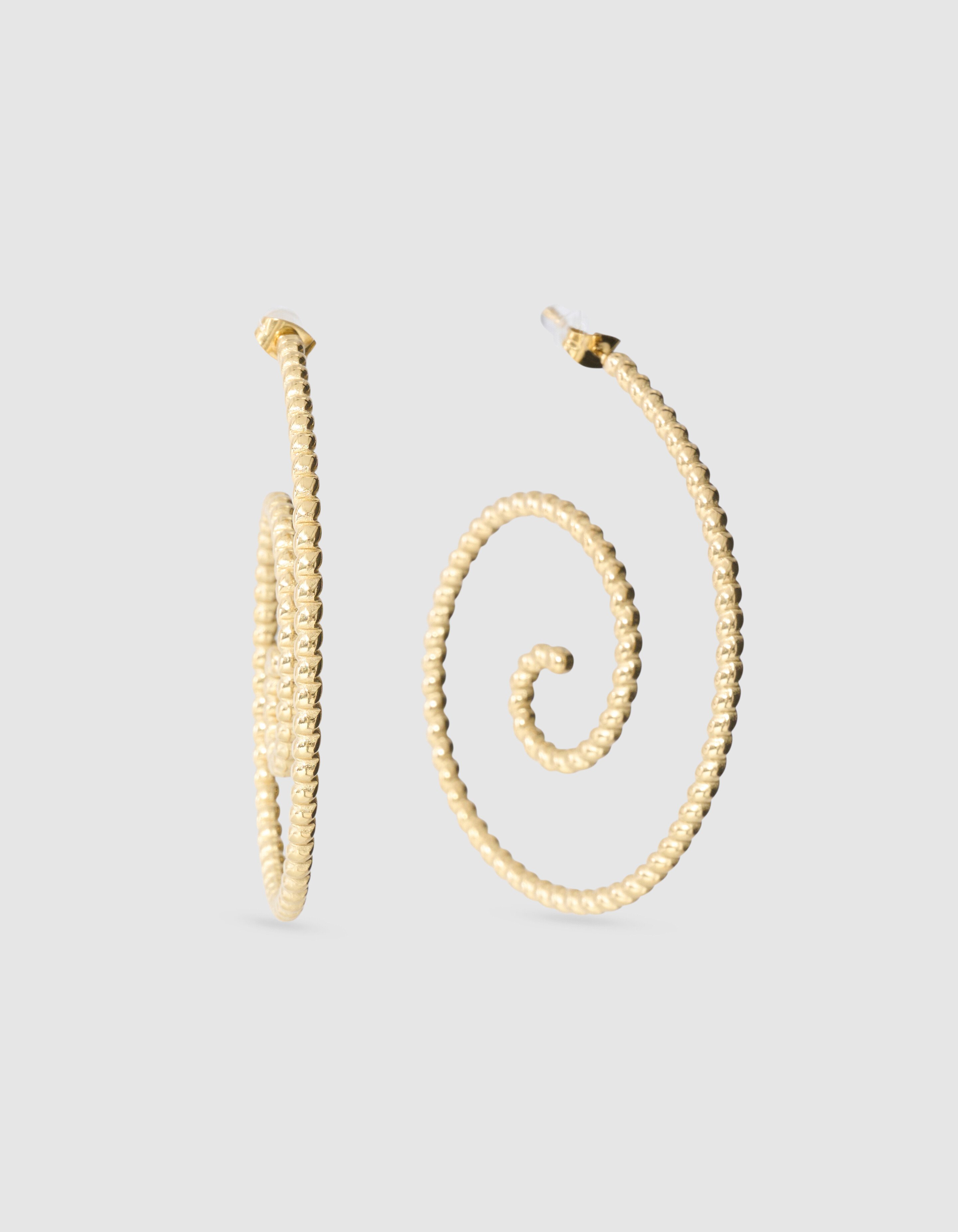 Spiral Oorbellen Goud SHOEBY ACCESSOIRES