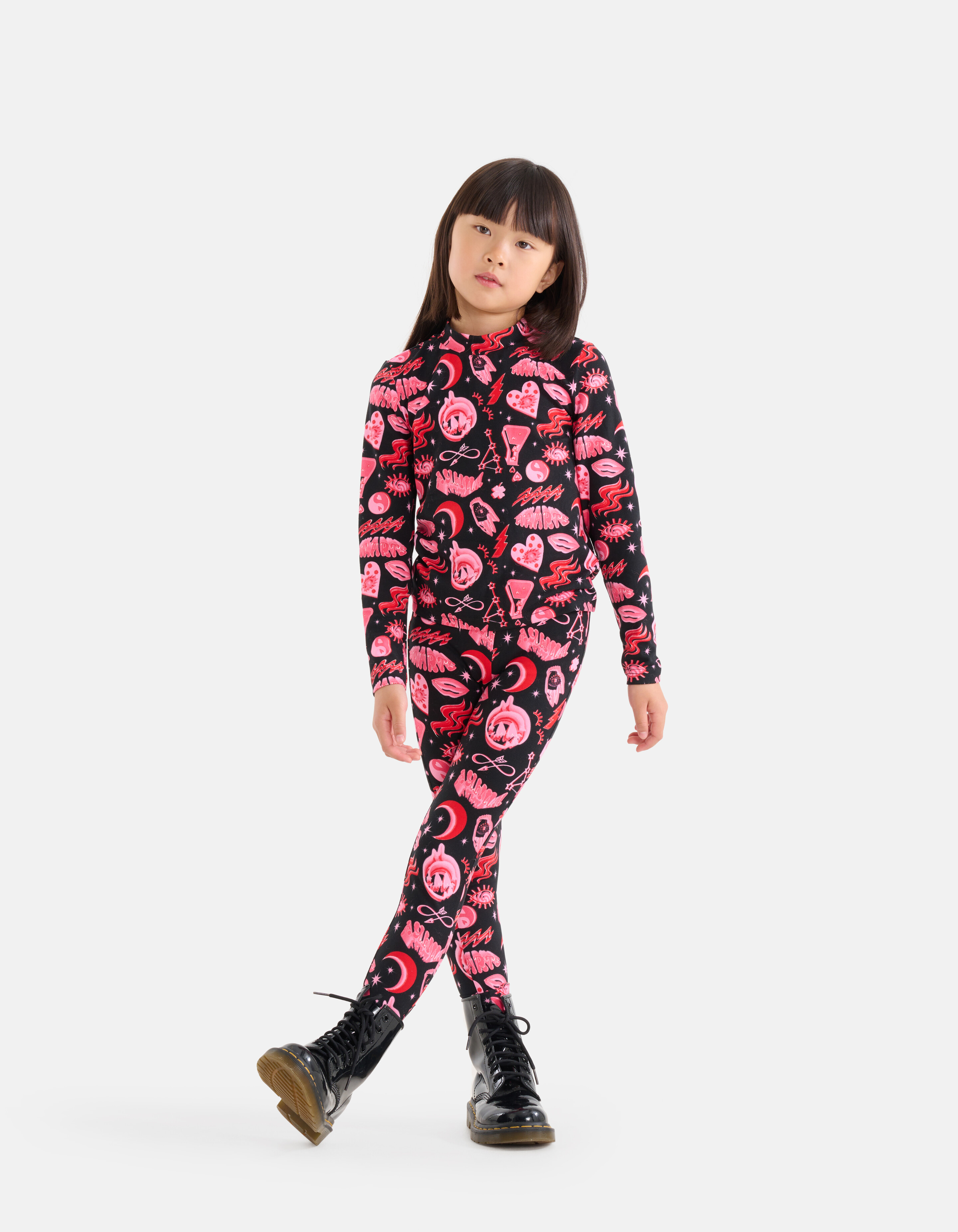 Printed Top Roze SHOEBY GIRLS