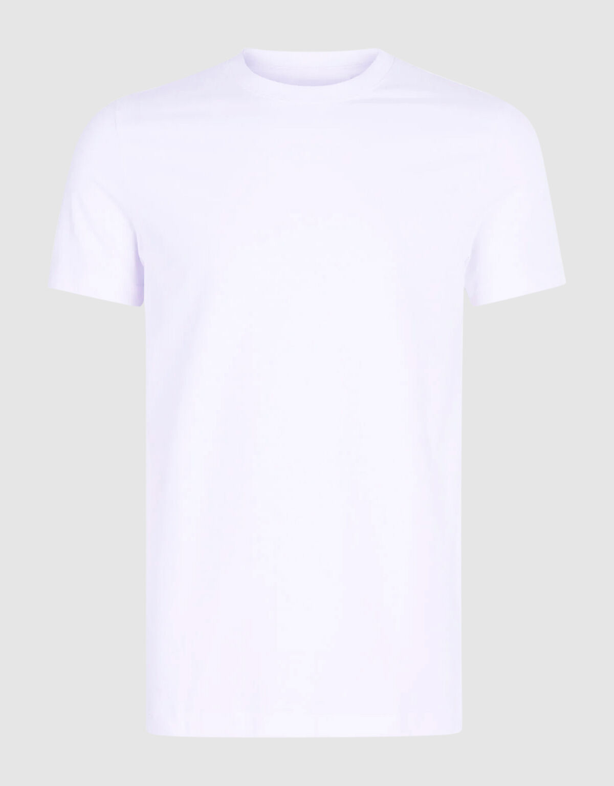 Basis T-shirt Wit SHOEBY MEN