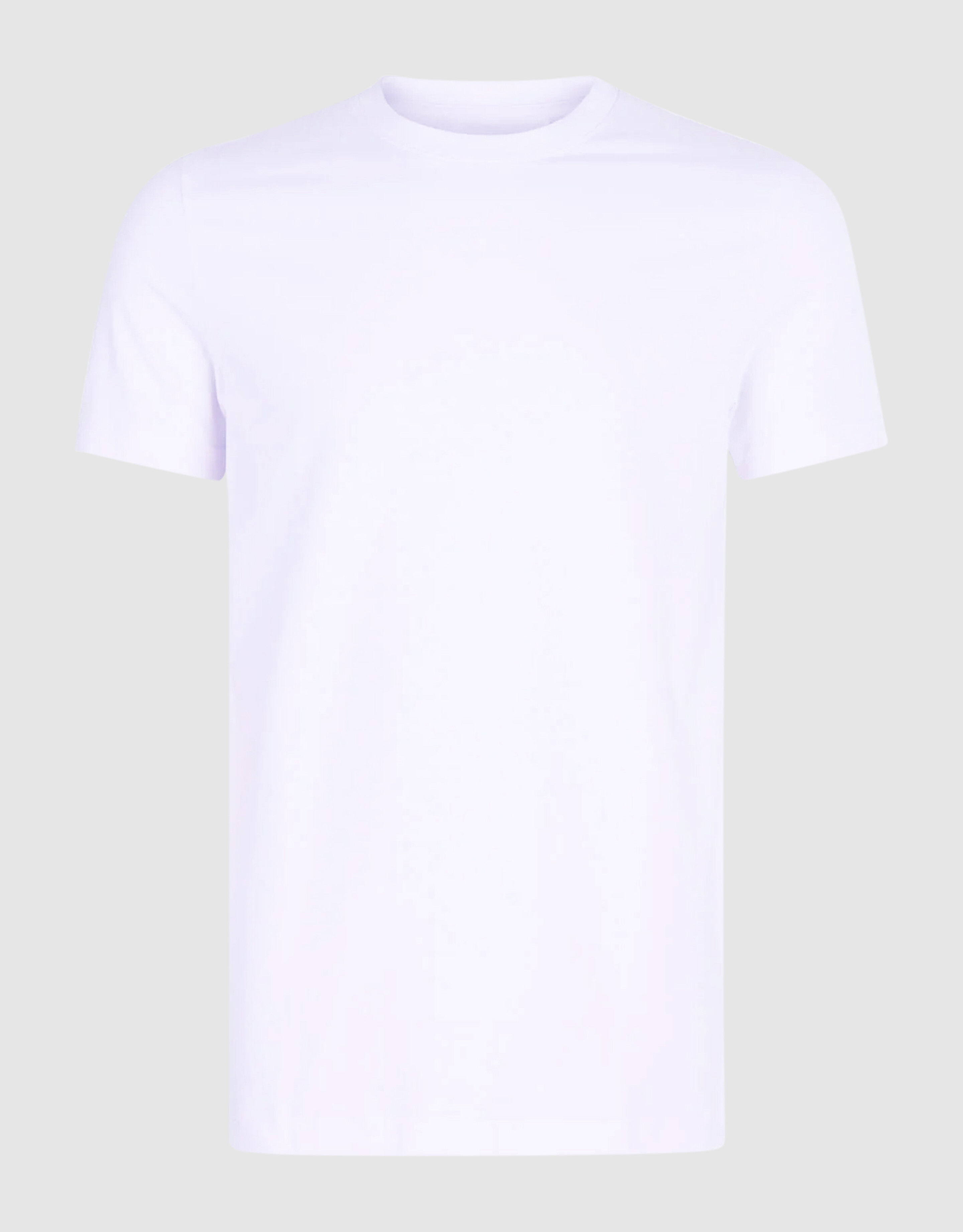 Basis T-shirt Wit SHOEBY MEN