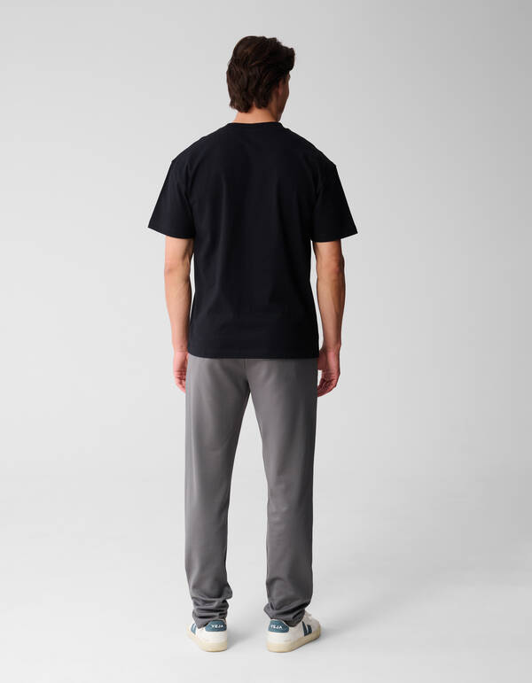 Flock Line Artwork T-shirt Zwart SHOEBY MEN