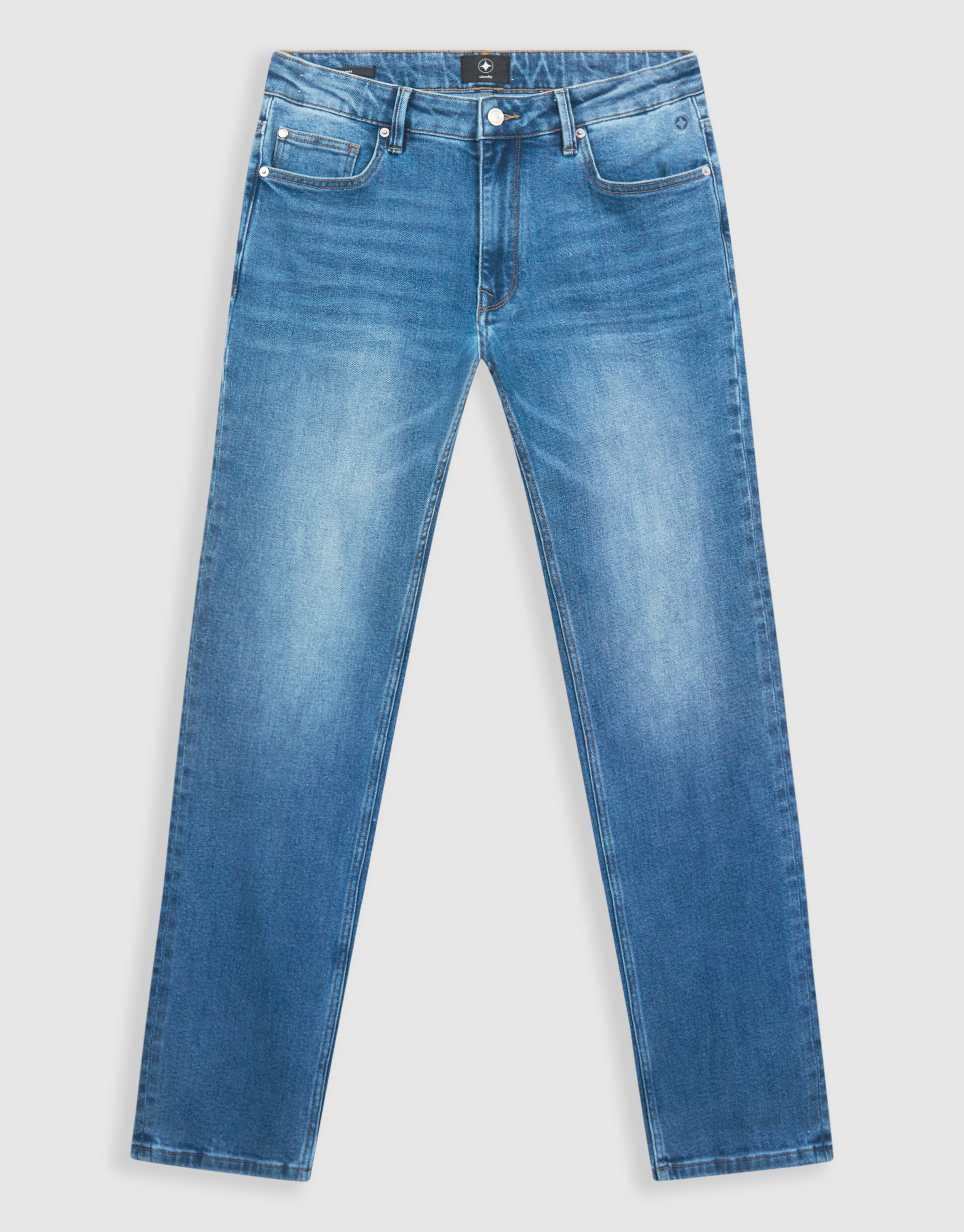 Straight Fit Jeans Midblue L32 SHOEBY MEN