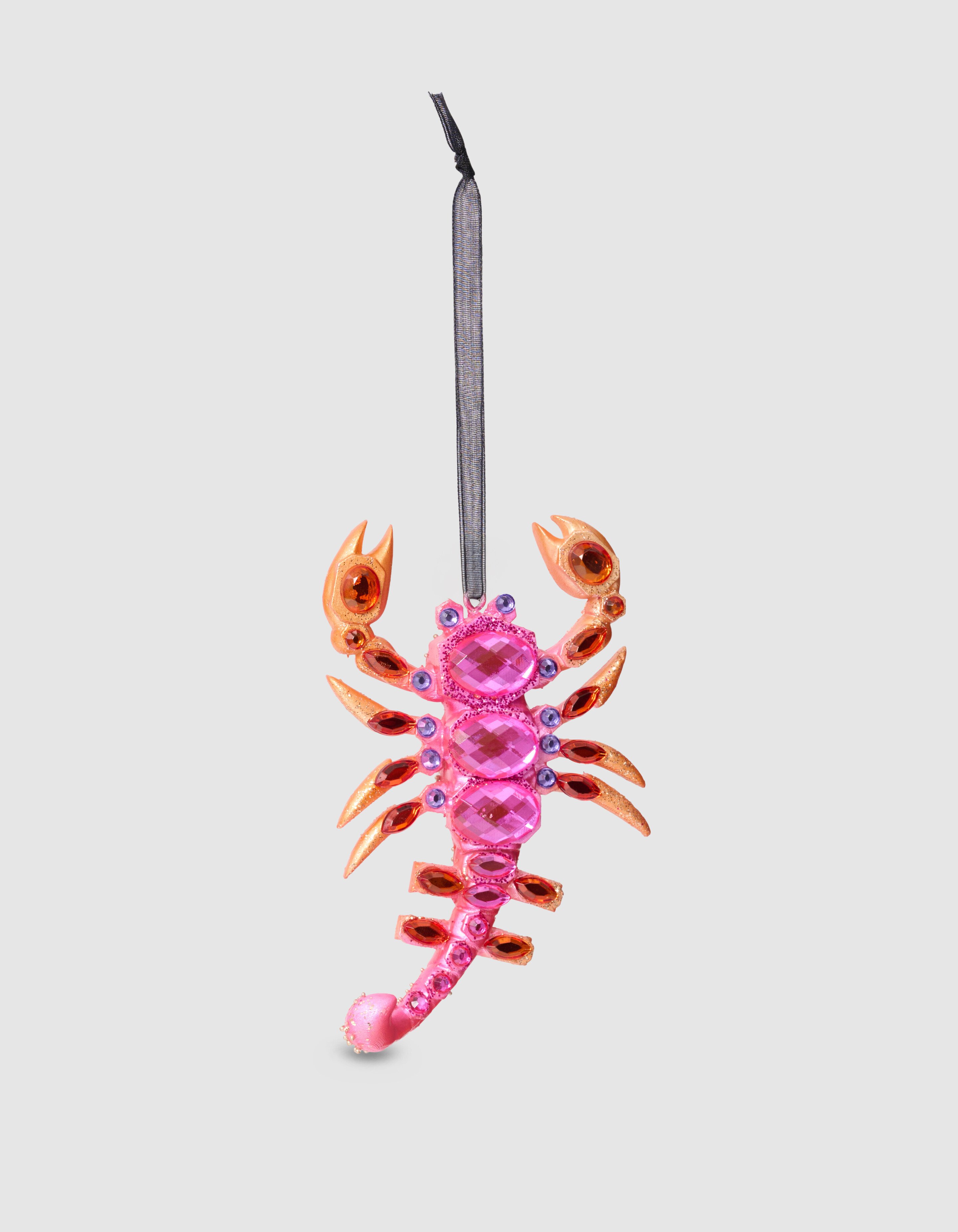 Schorpioen Kerstbal Roze By Fred SHOEBY ACCESSOIRES