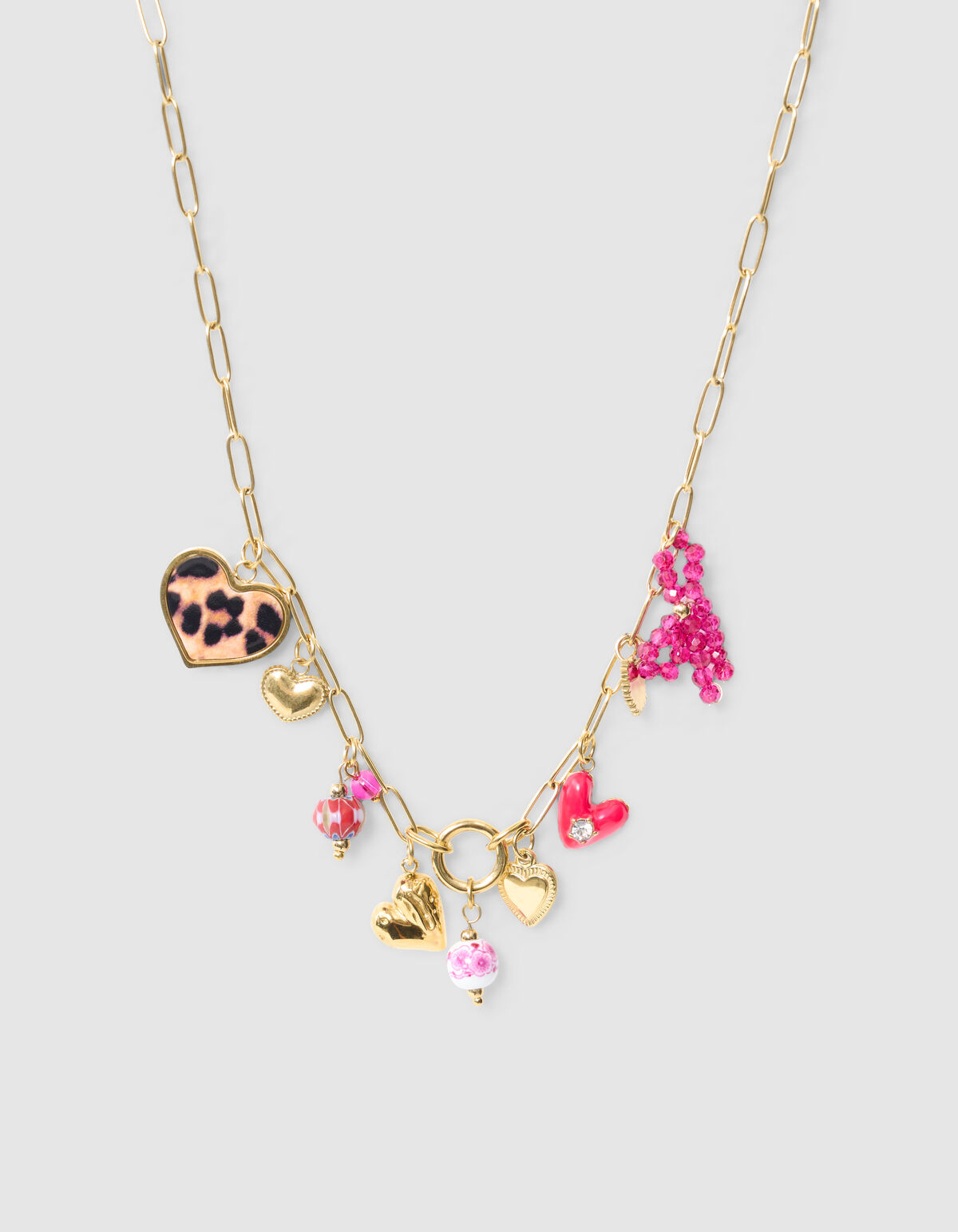 Charm Chain Ketting Goud SHOEBY ACCESSOIRES