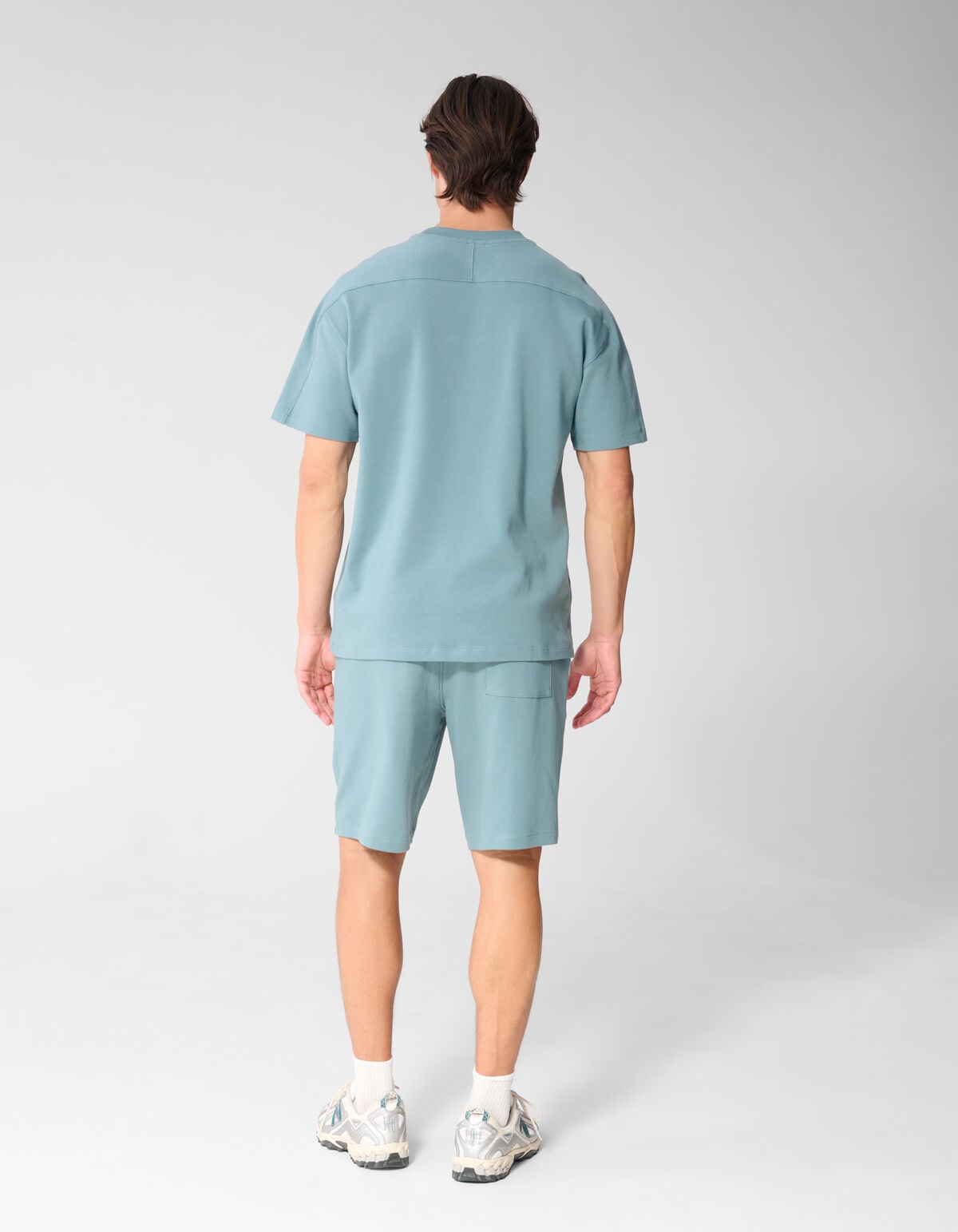 Spark Label T-shirt Blauw SHOEBY MEN