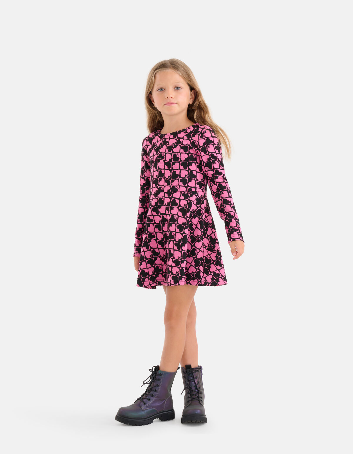 Printed Jurk Roze SHOEBY GIRLS